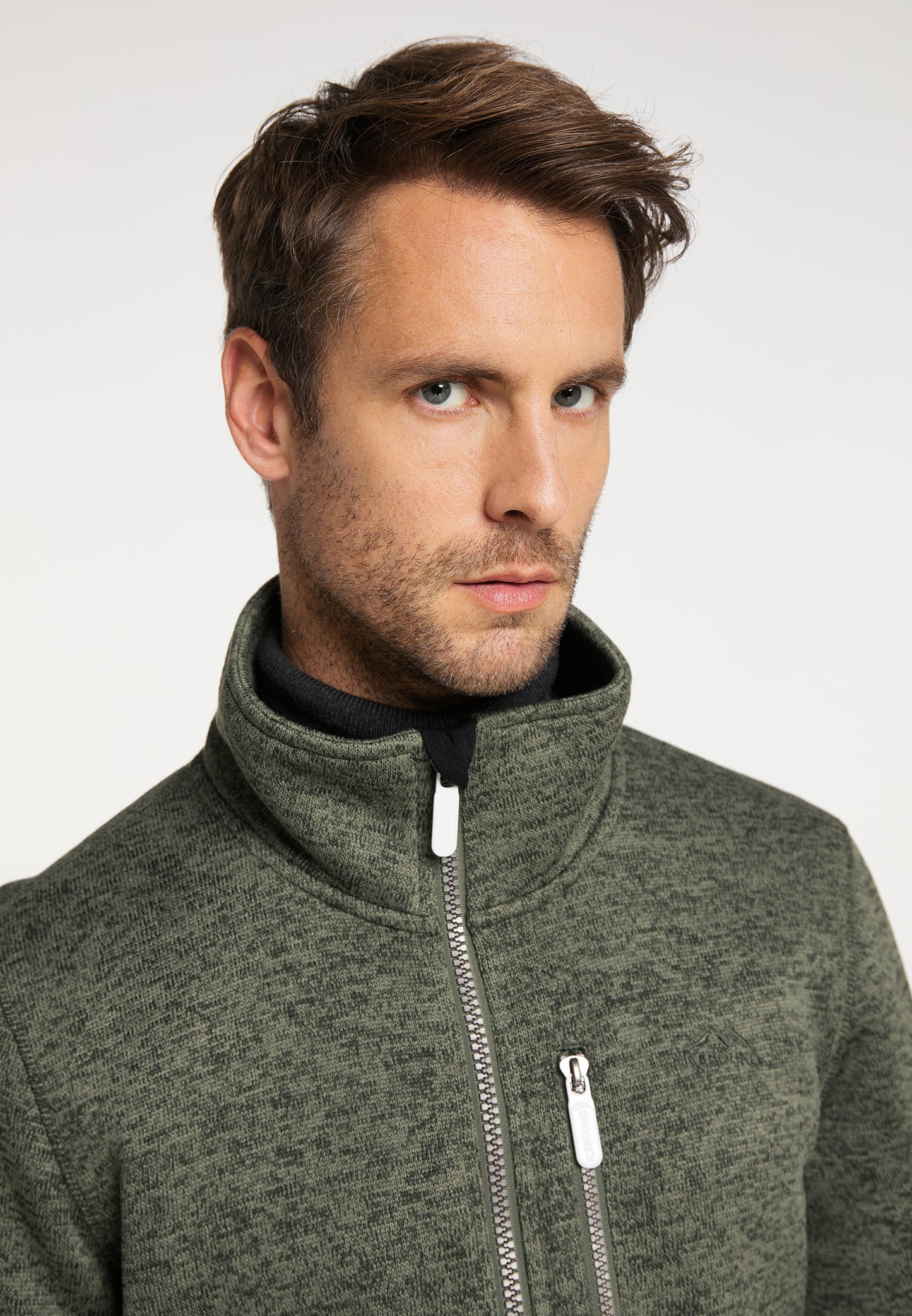 ICEBOUND Męska dzianinowa kurtka polarowa