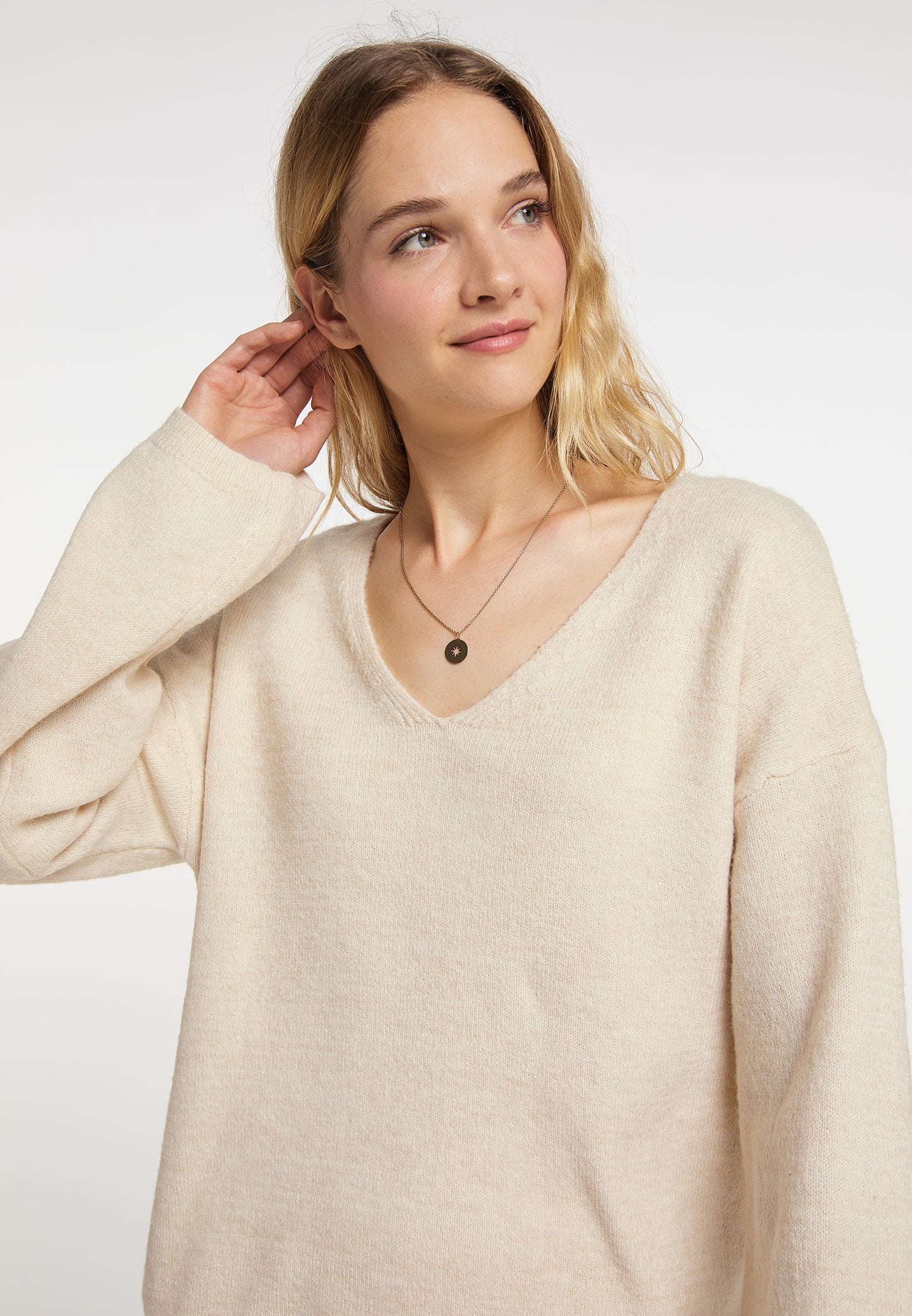 DreiMaster Vintage Kobiety sweter dzianinowy