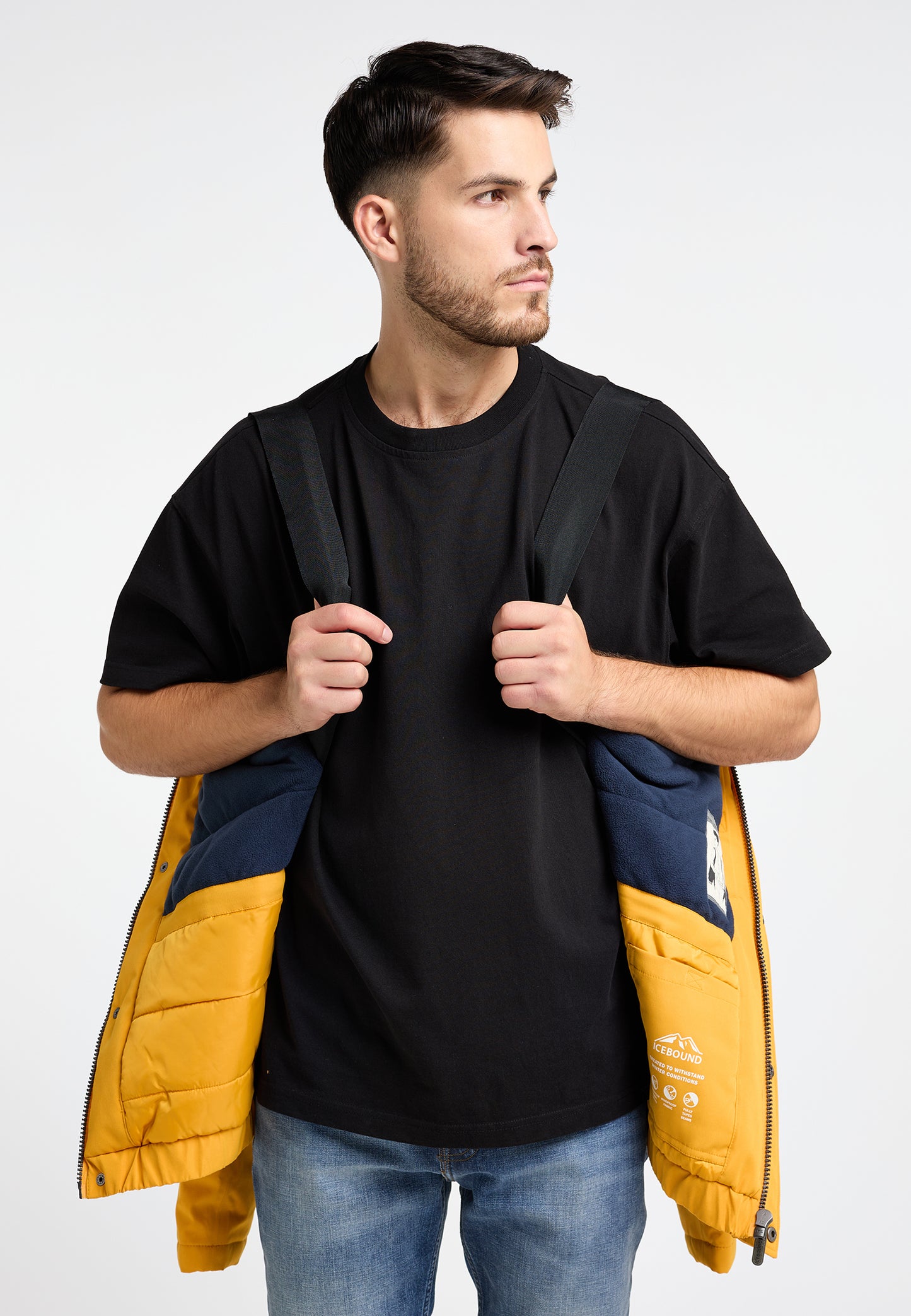 ICEBOUND Męska Kurtka Zimowa