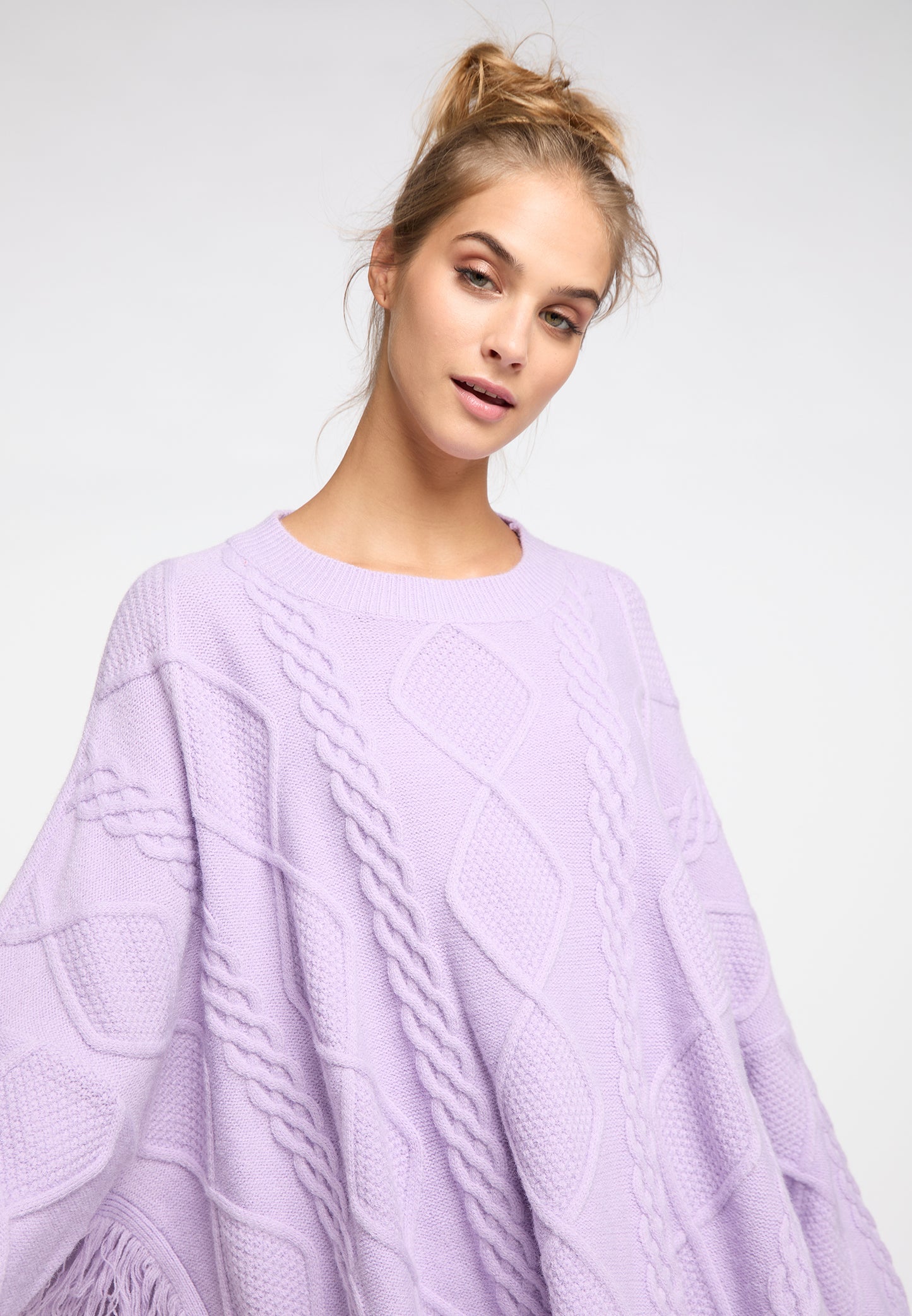IZIA Damen Strickpullover