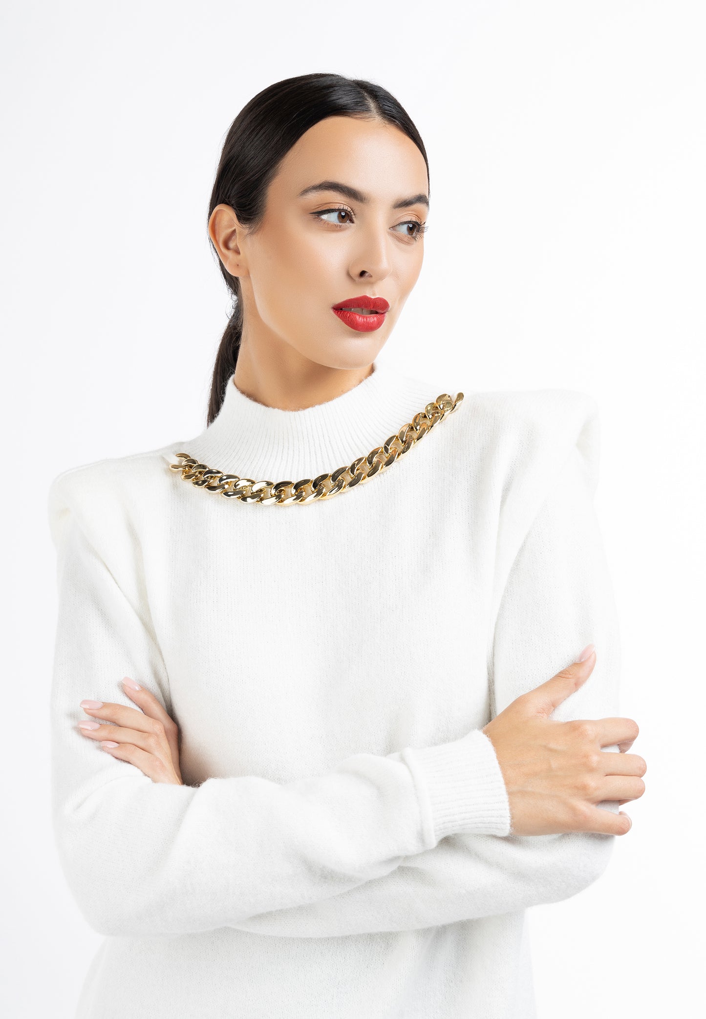 faina Kobiety Sukienka dzianinowa