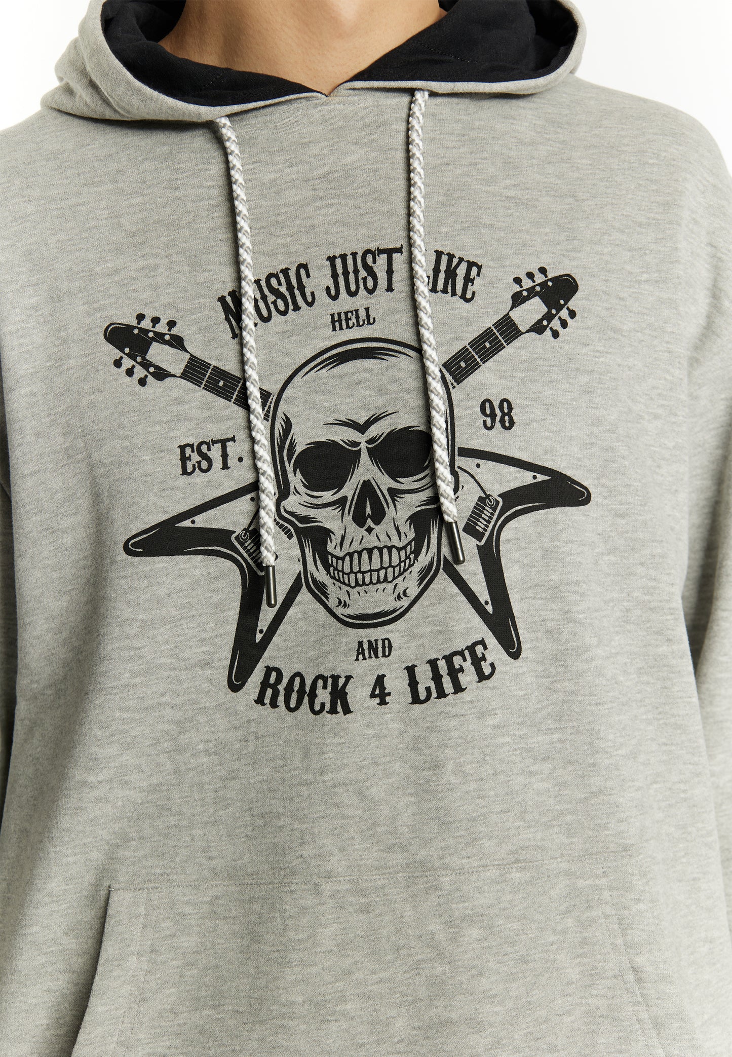 Mo Męska Bluza z Kapturem