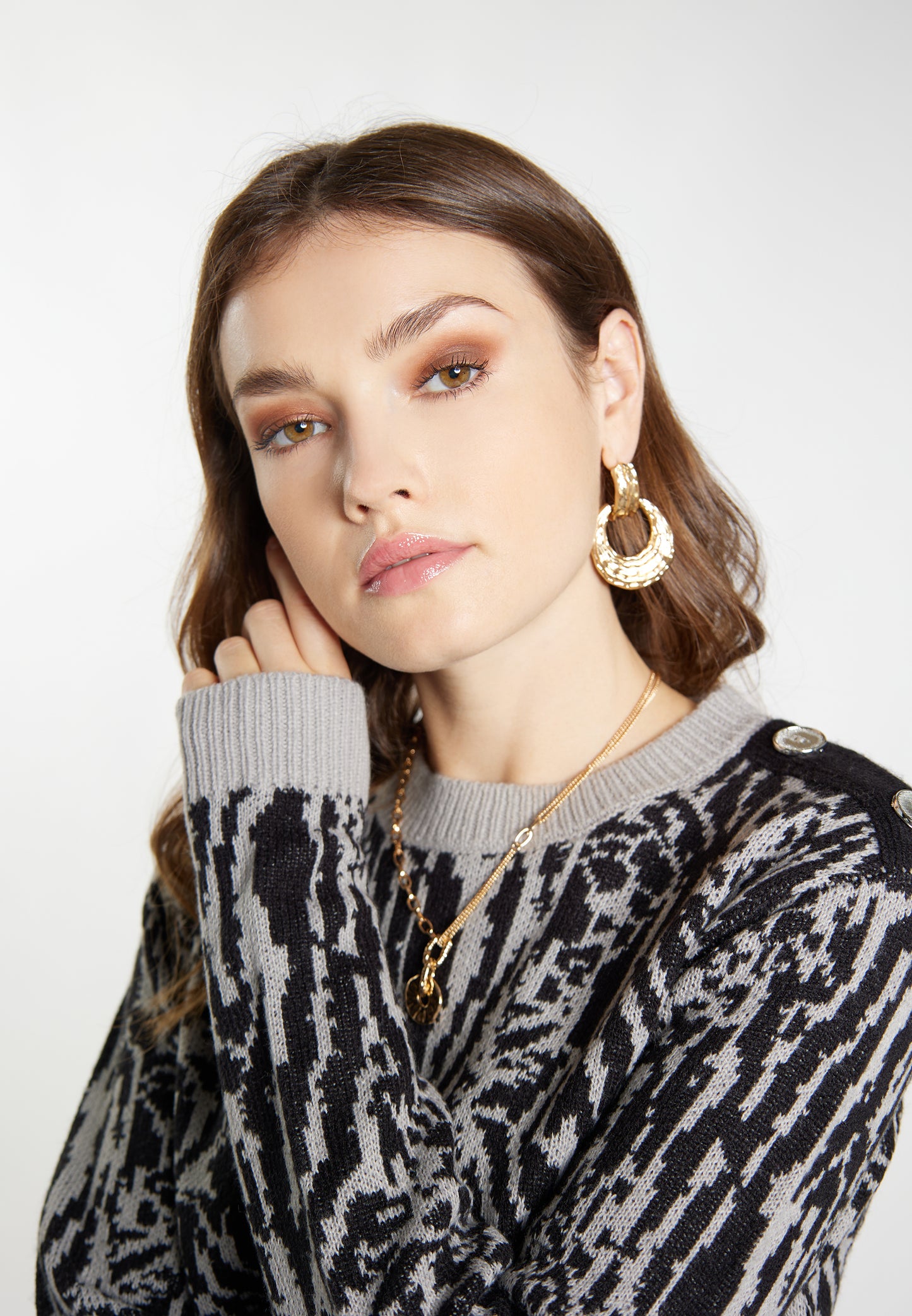 faina Sweter dzianinowy dla Kobiety