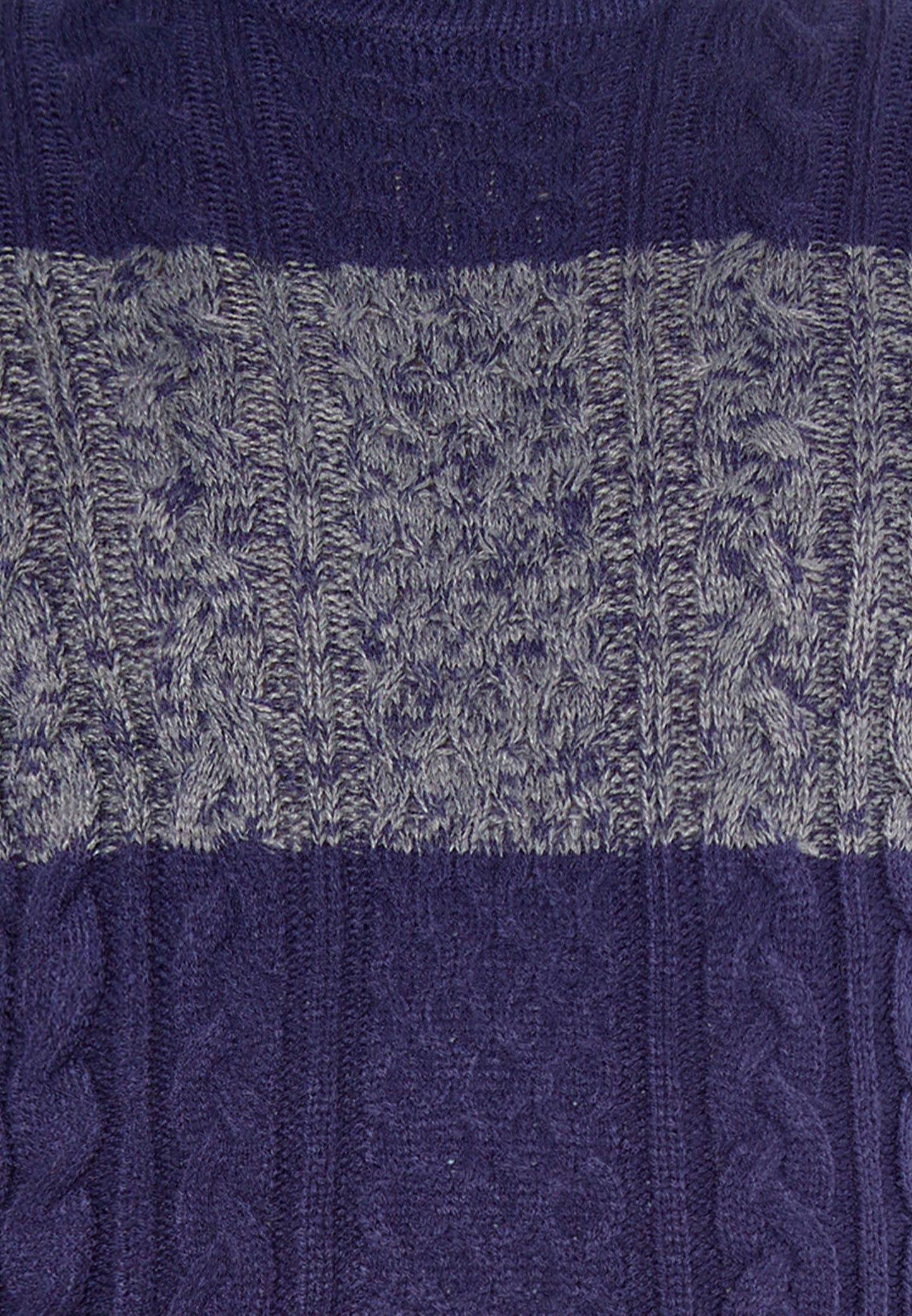 Mo Męski Sweter w Warkocze