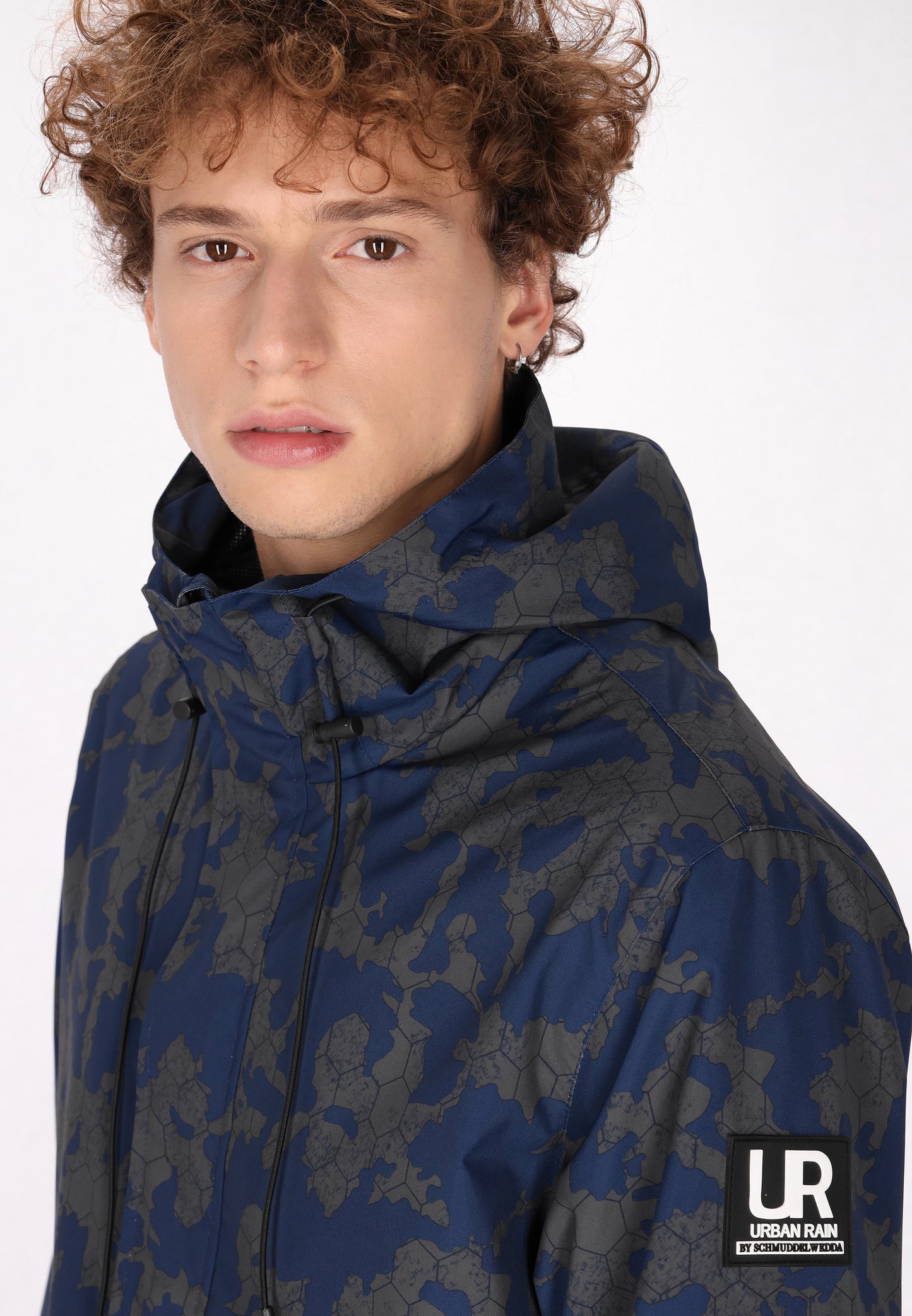 urban rain by Schmuddelwedda Herren Anorakjacke