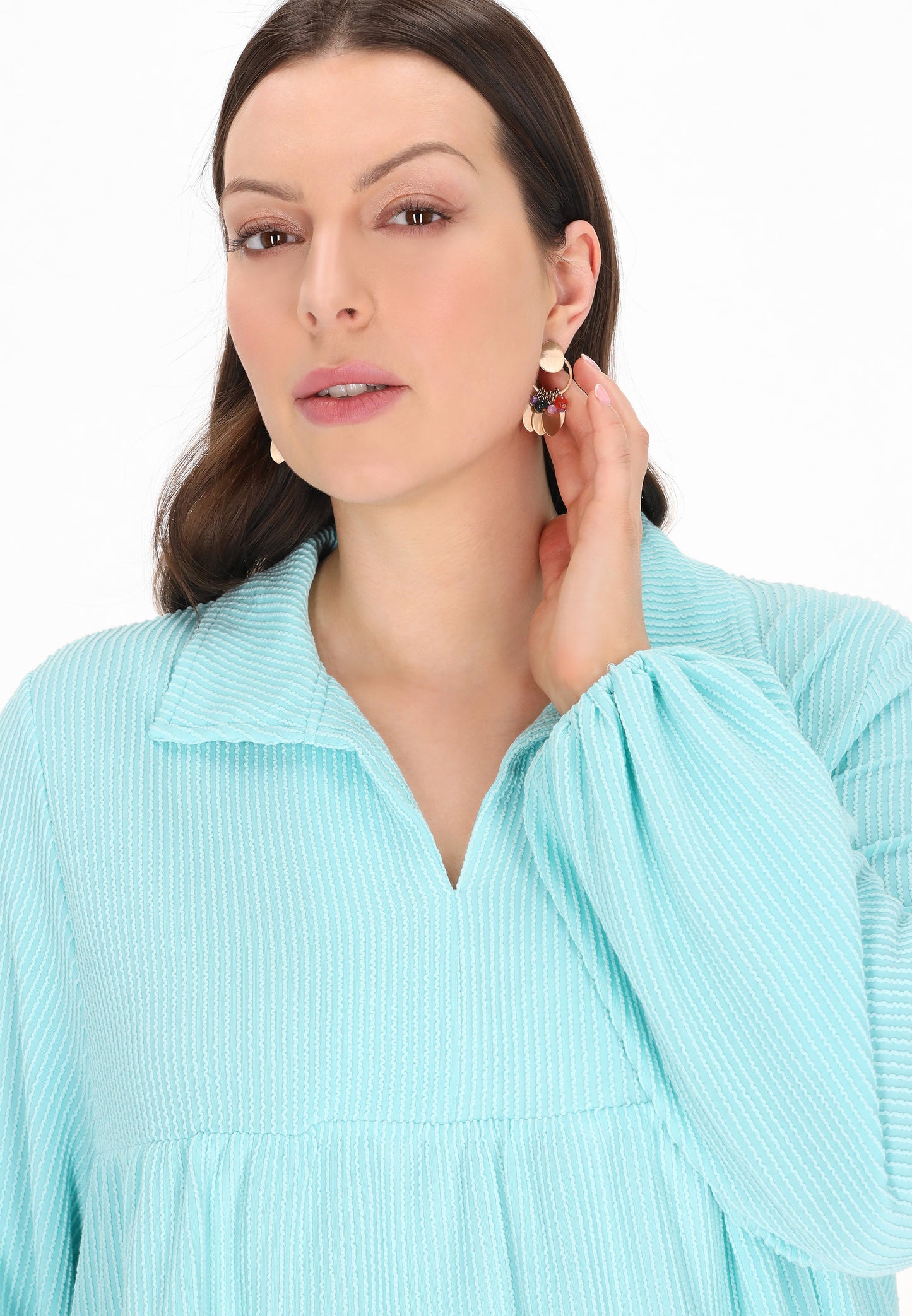 usha PLUS SIZE Women's Plus Size Blouse