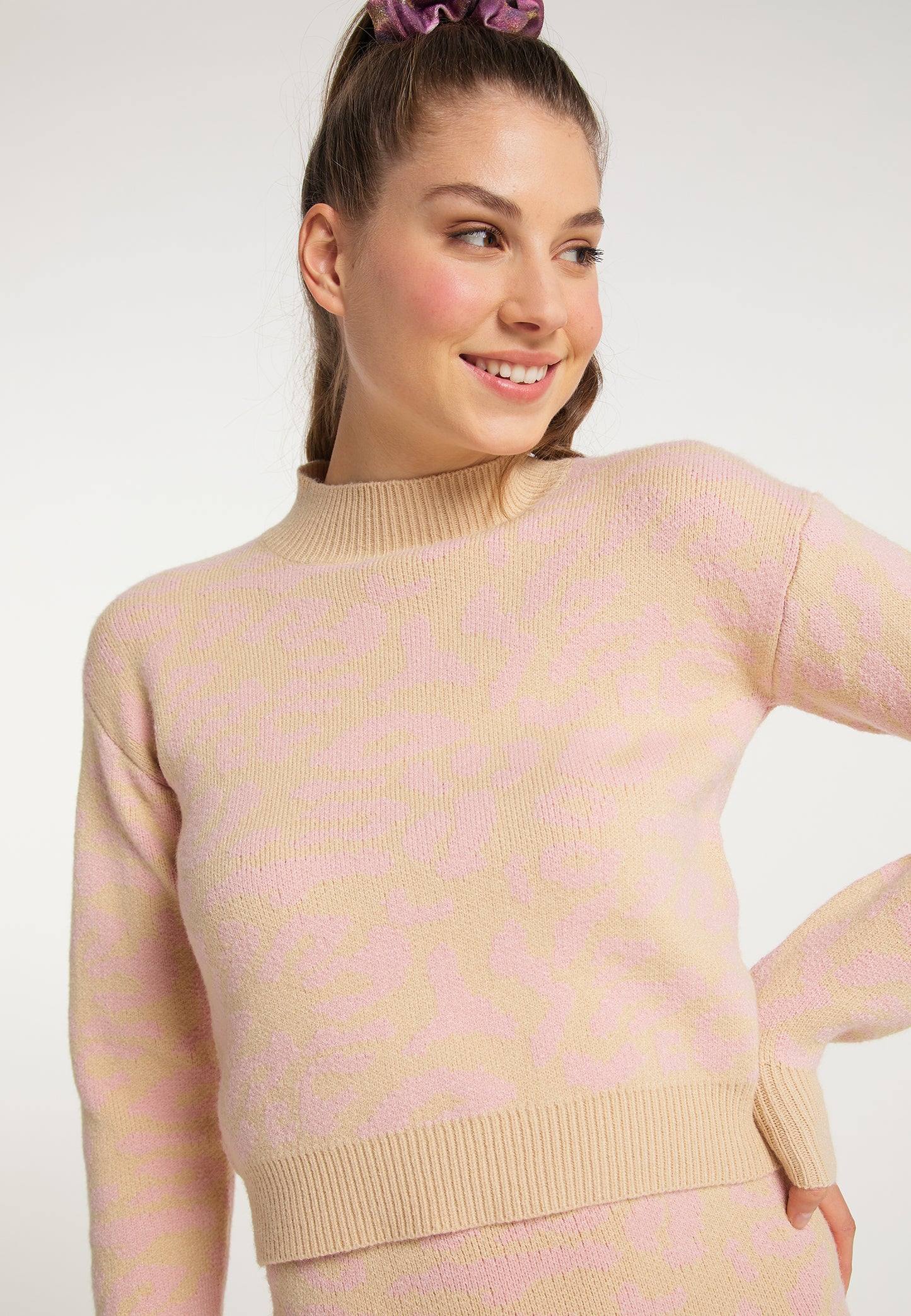 myMo Damen-Strickpullover