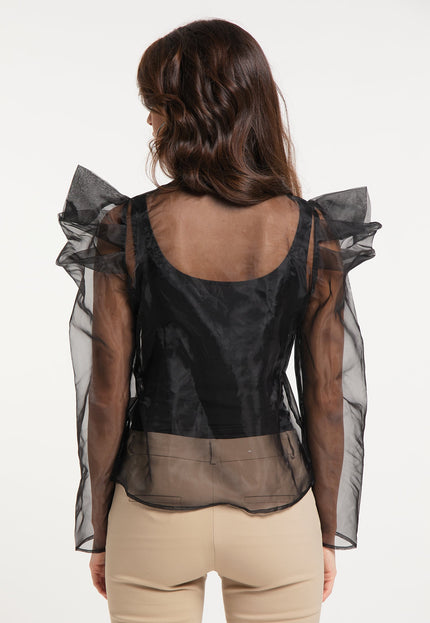 Faina Women's Organza Blouse