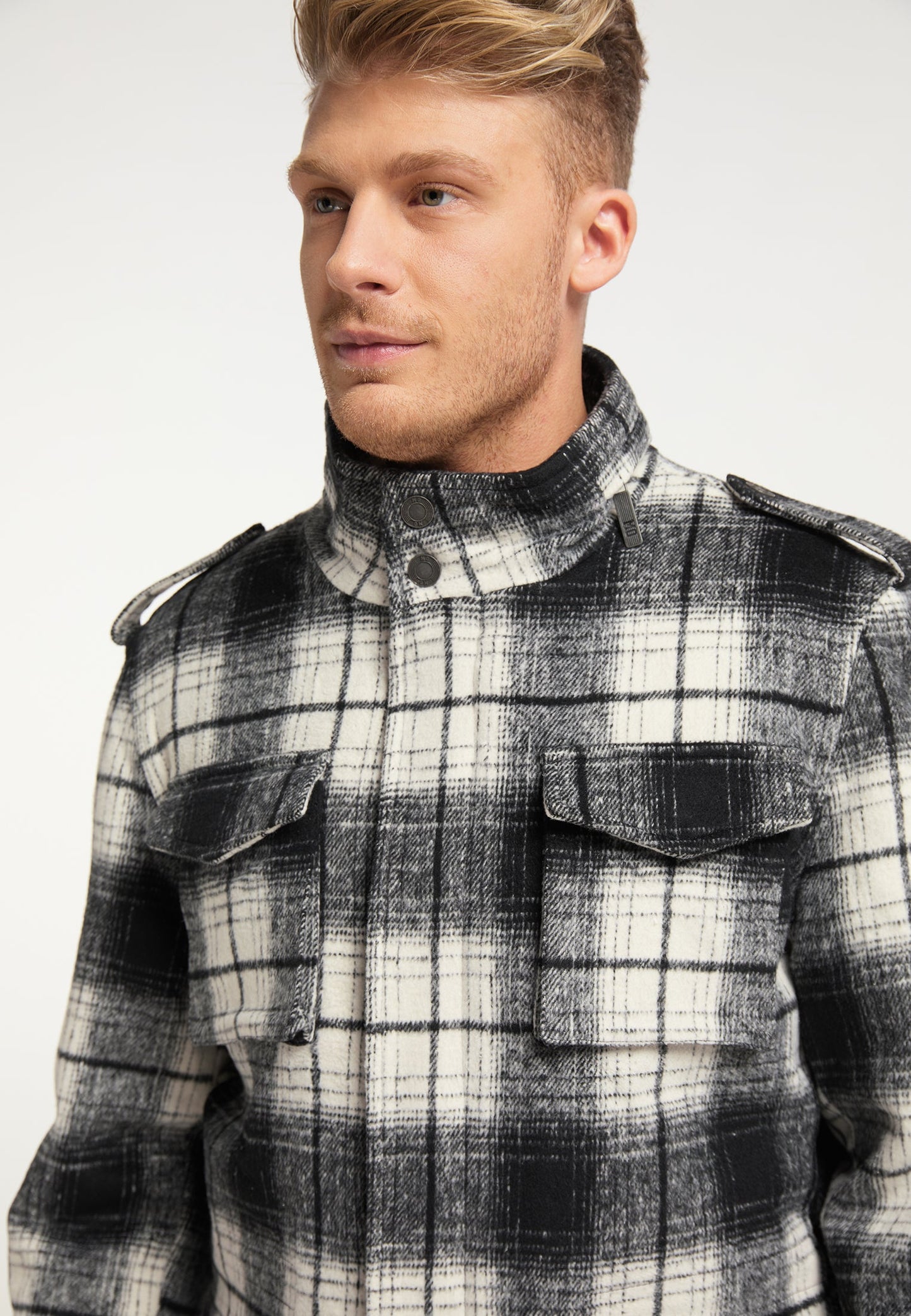 Mo Men's Checked Jacket