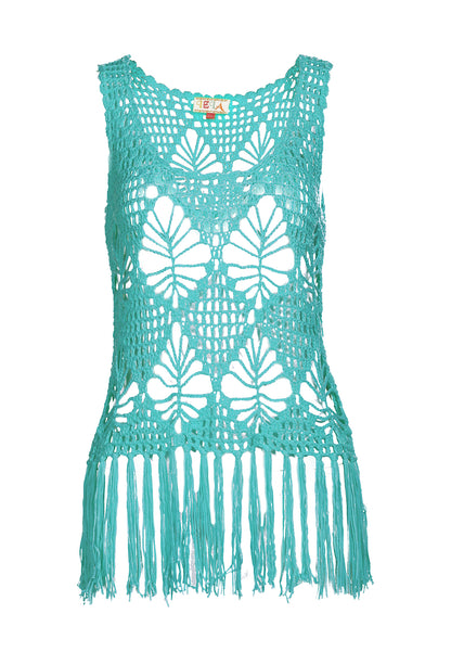 IZIA Women's Crochet Top