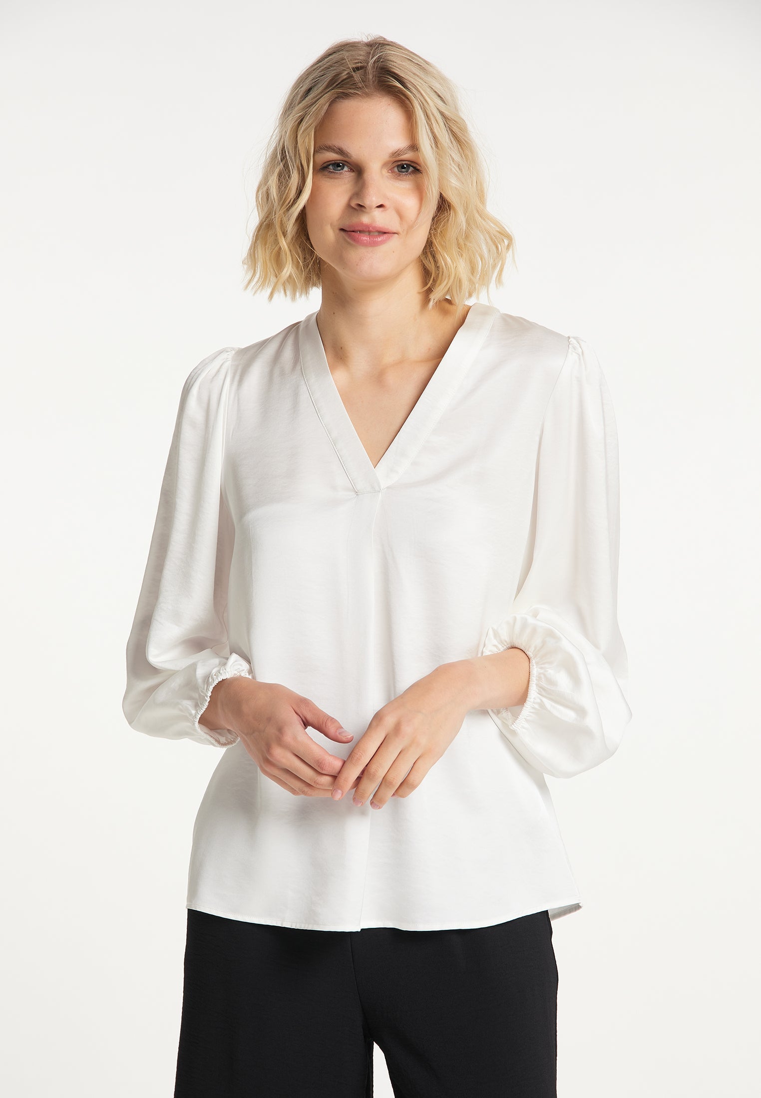 Usha white label Women's Blouse
