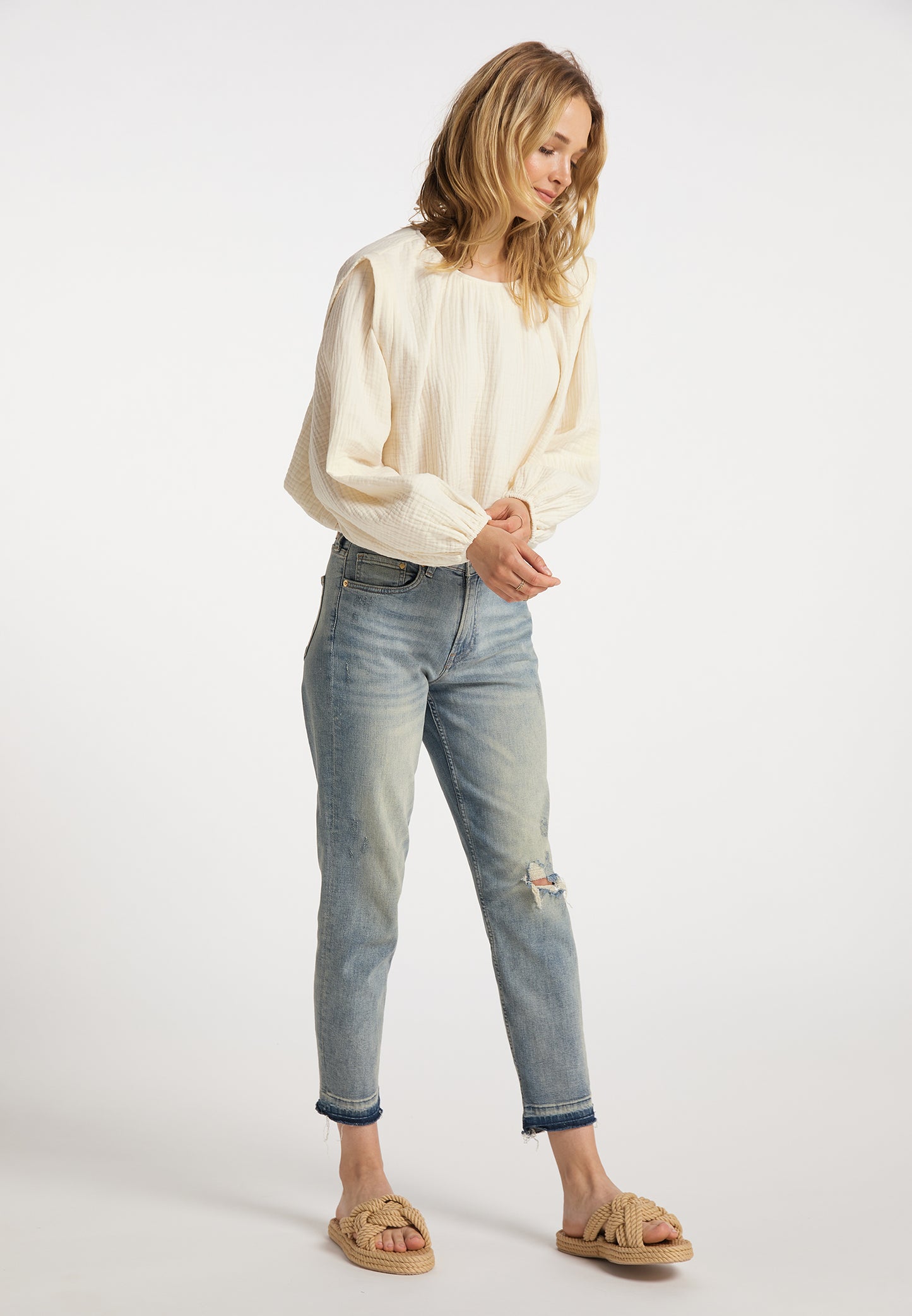 DreiMaster Vintage Damen Bluse