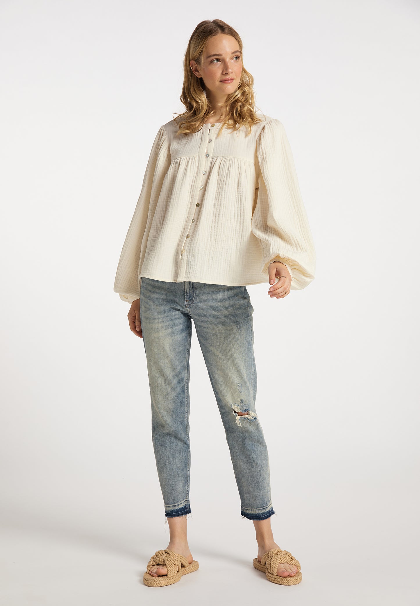 DreiMaster Vintage Damen-Bluse