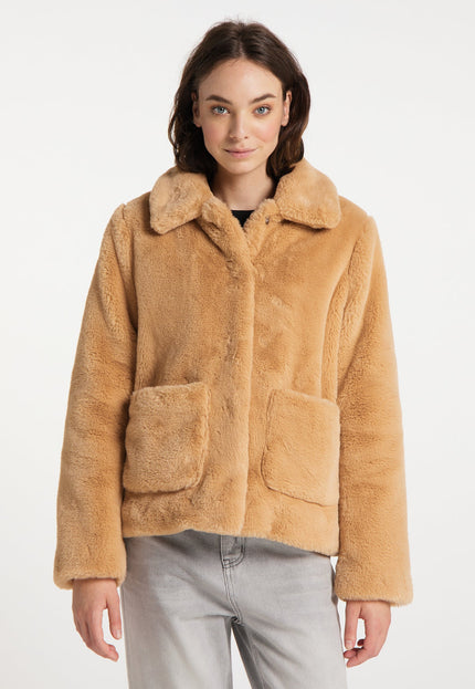 Mymo Women's Faux Fur Jacket