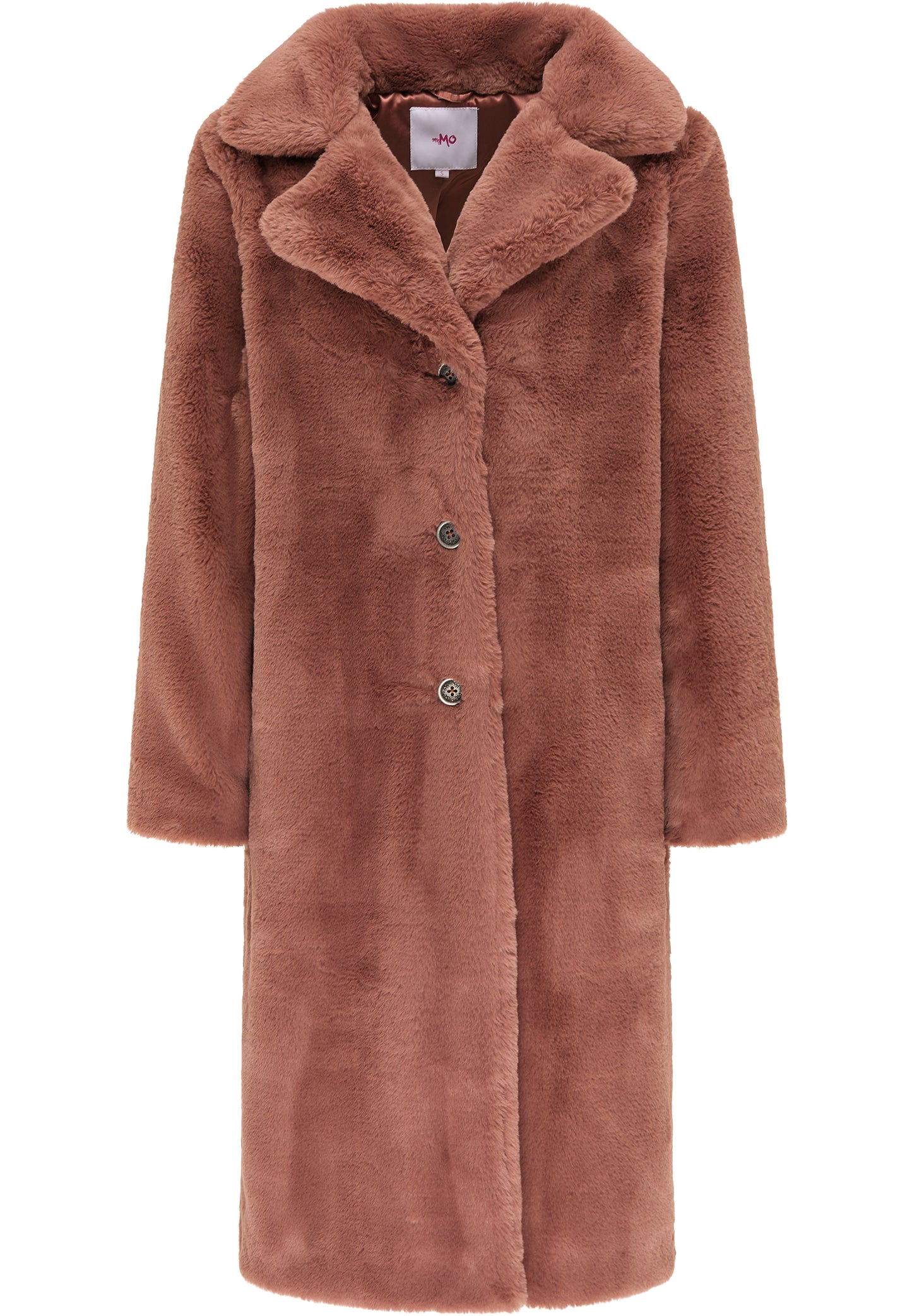 myMo Kobiety sztuczne futro płaszcz