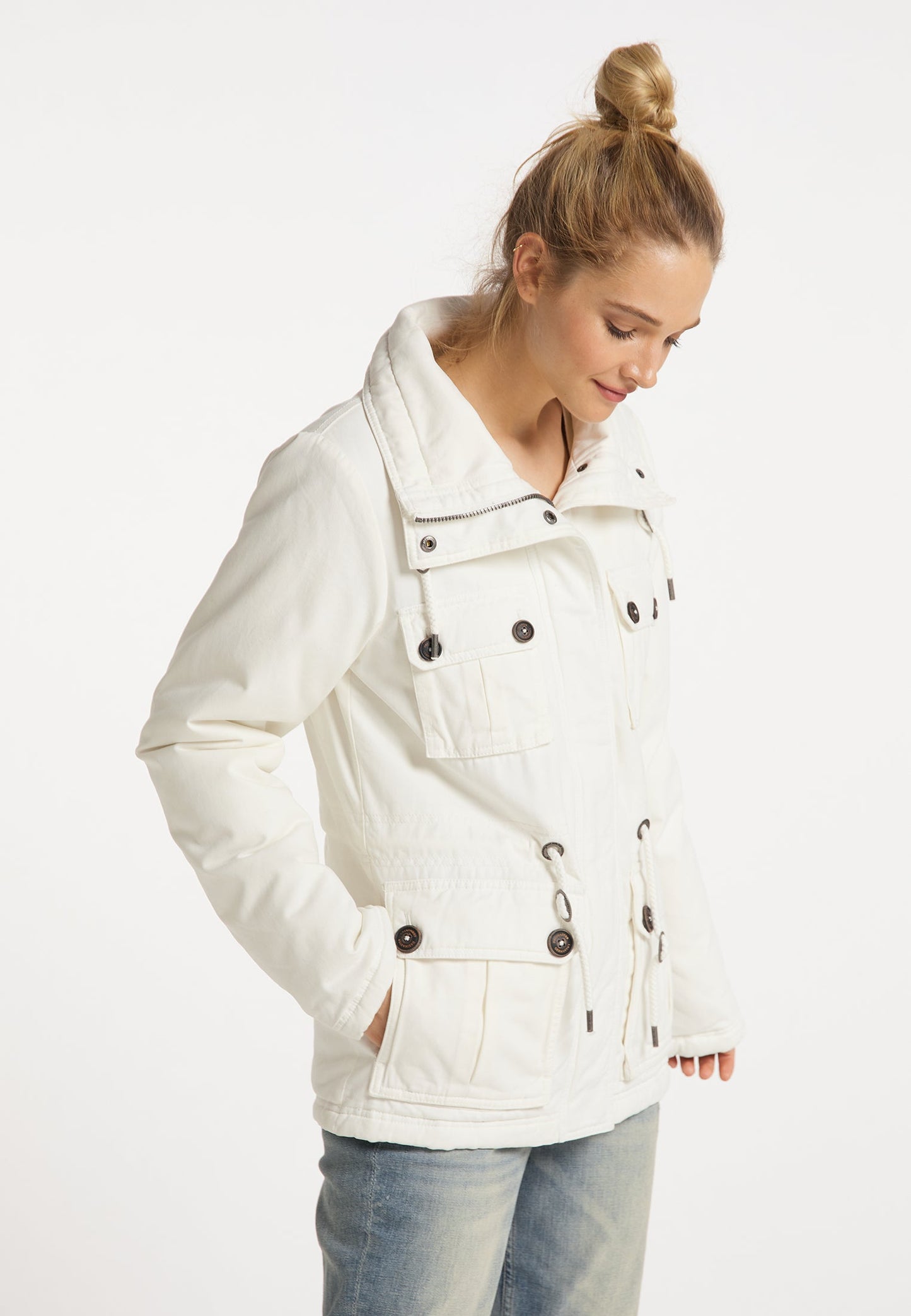 Dreimaster vintage Women's Padded Cotton Jacket