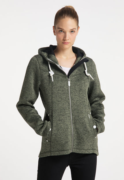 Icebound Women's Knitted Fleece Jacket