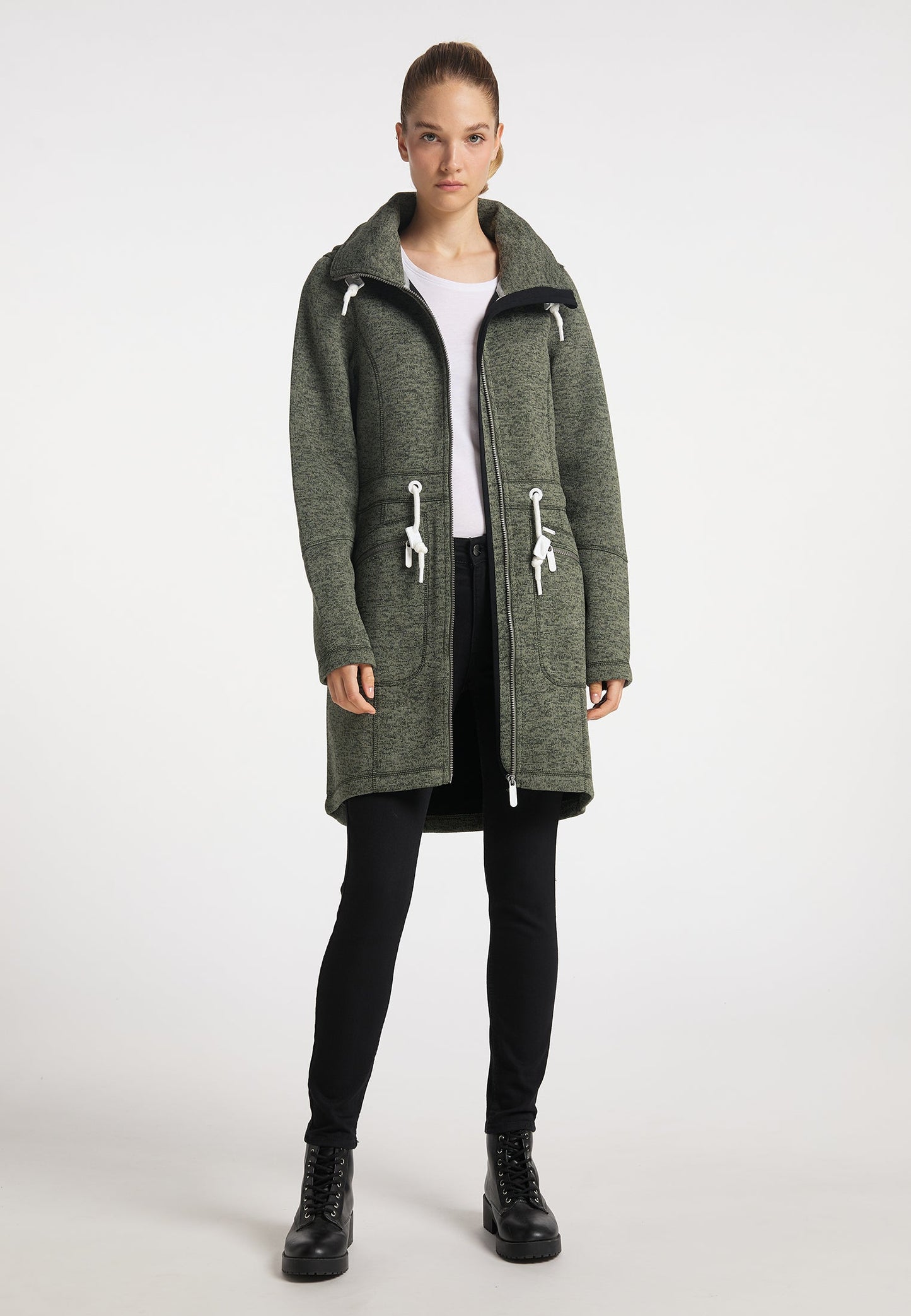 Icebound Women's Knit Fleece Coat