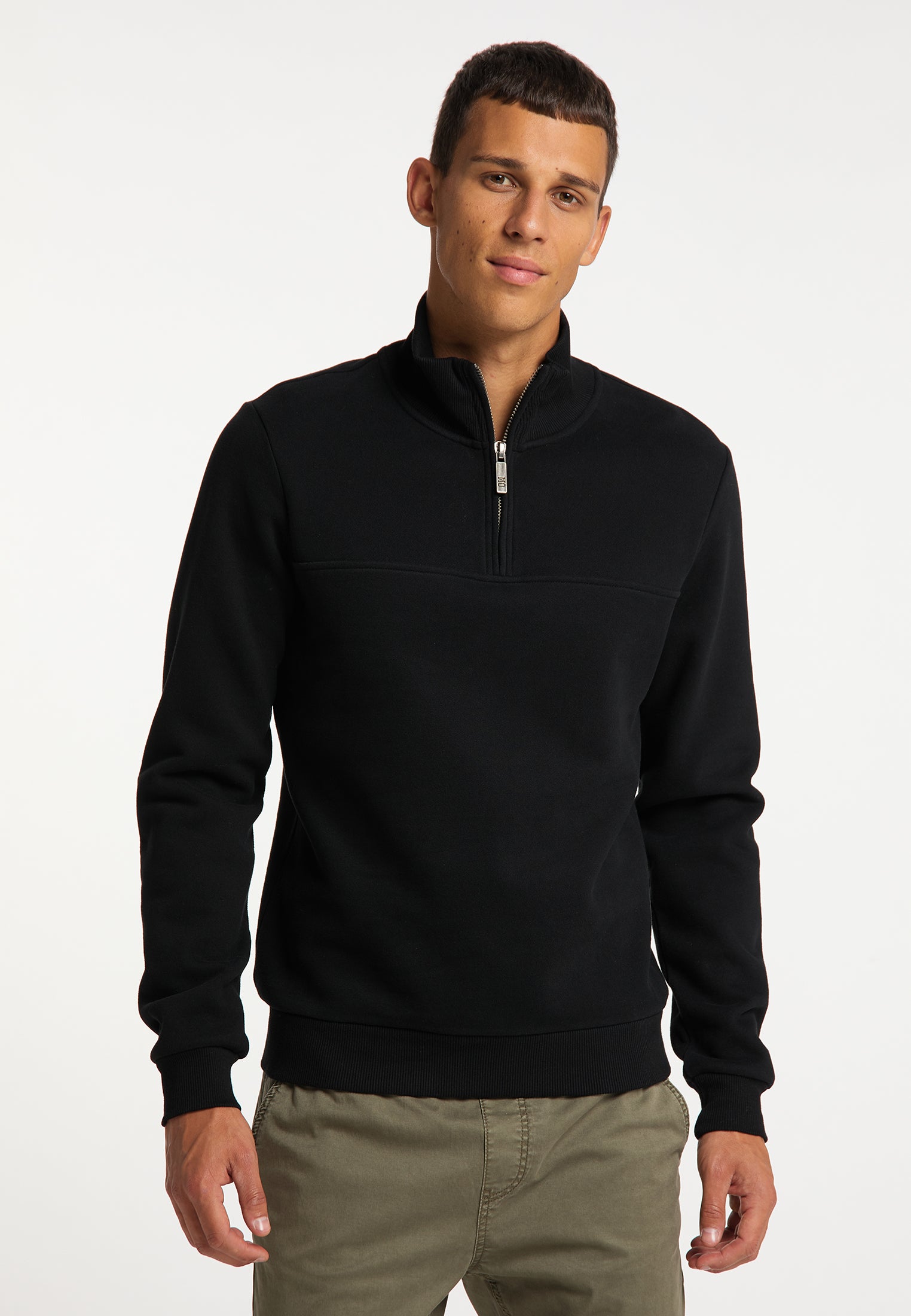 Mo Męski sweter na zamek