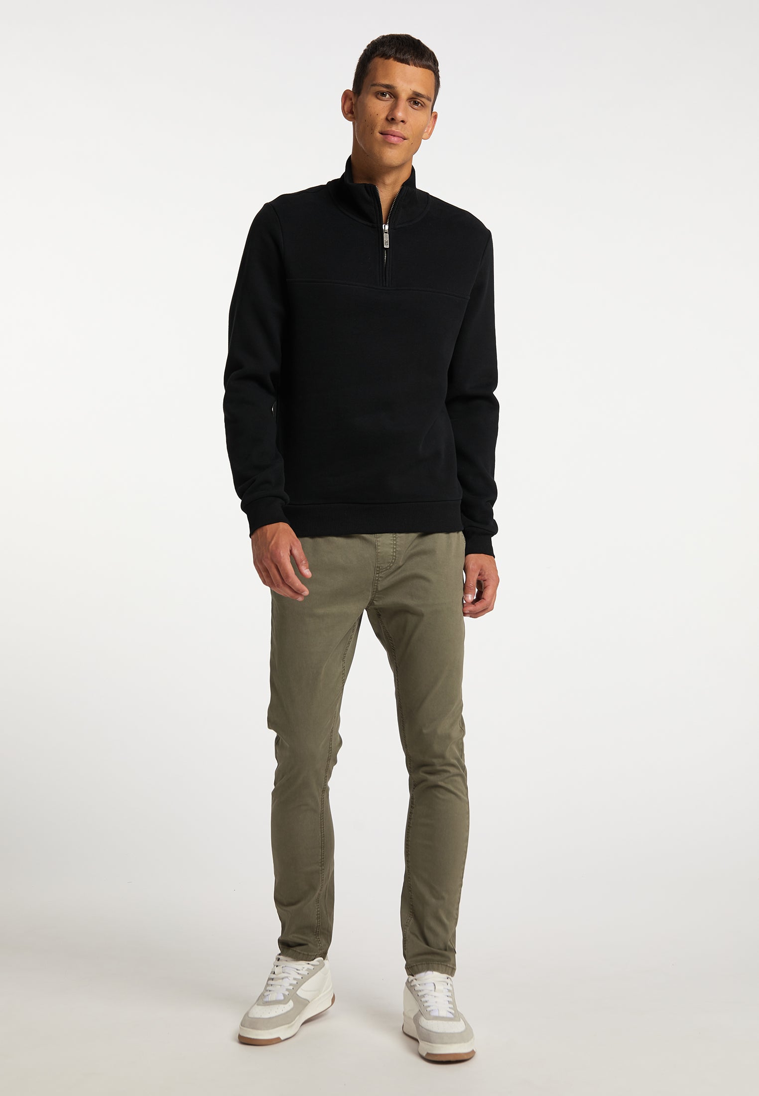 Mo Męski sweter na zamek