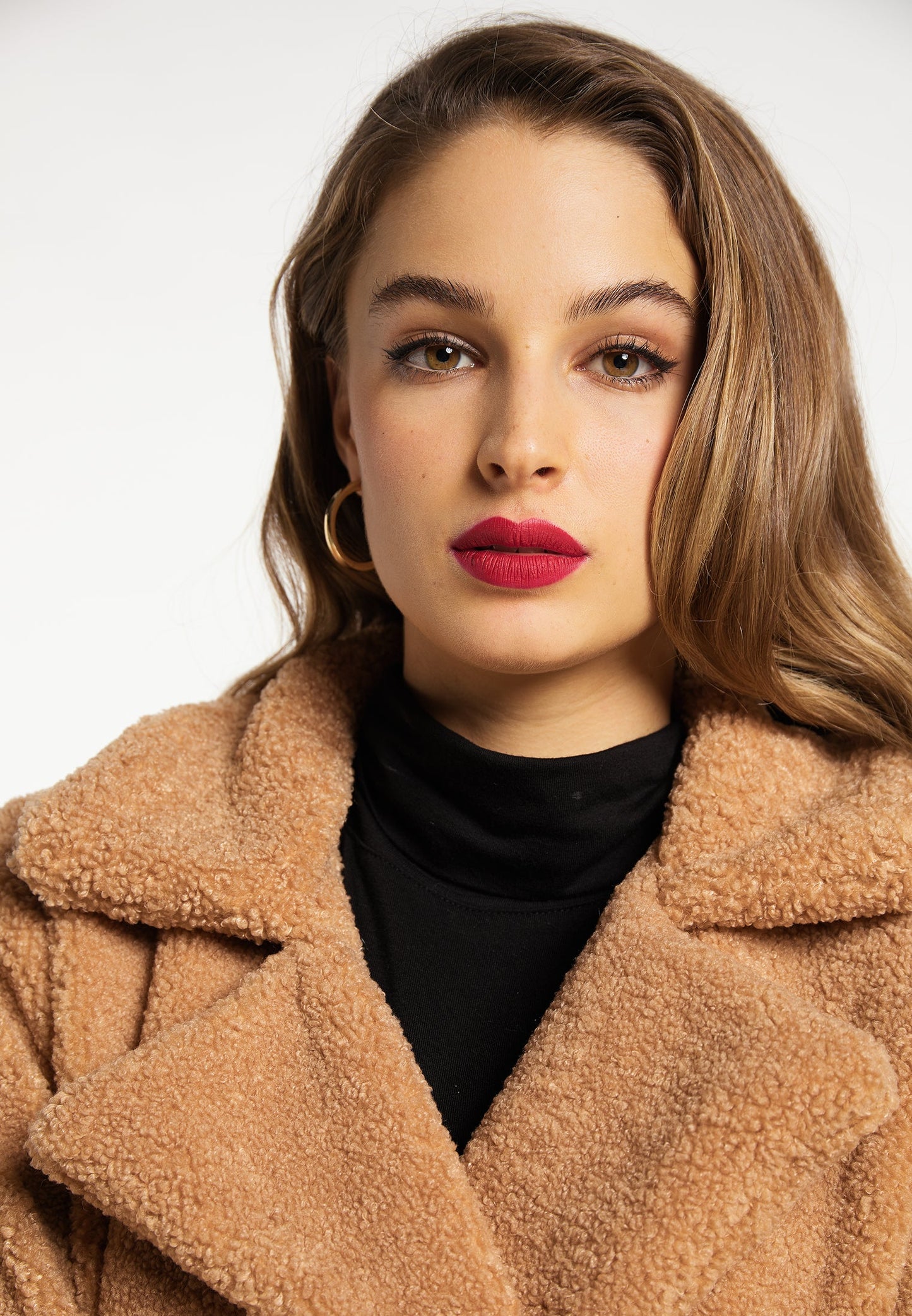 Faina Women's Faux Shearling Coat