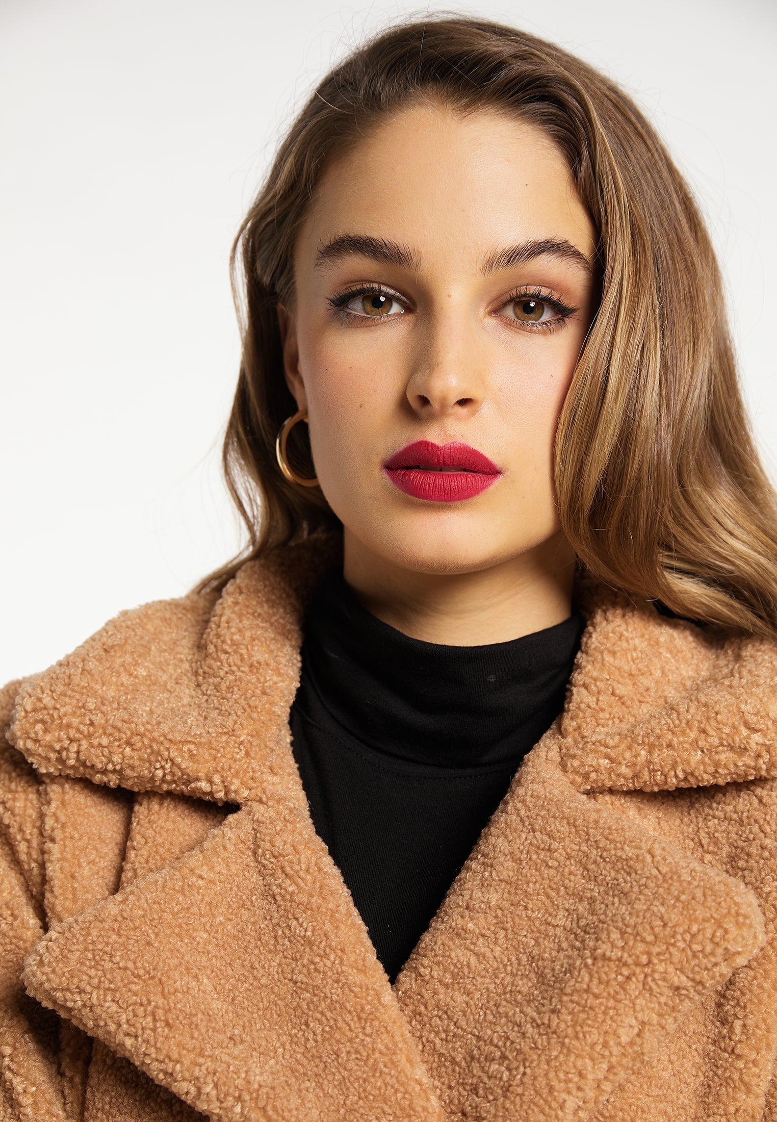 Faina Women's Faux Shearling Coat