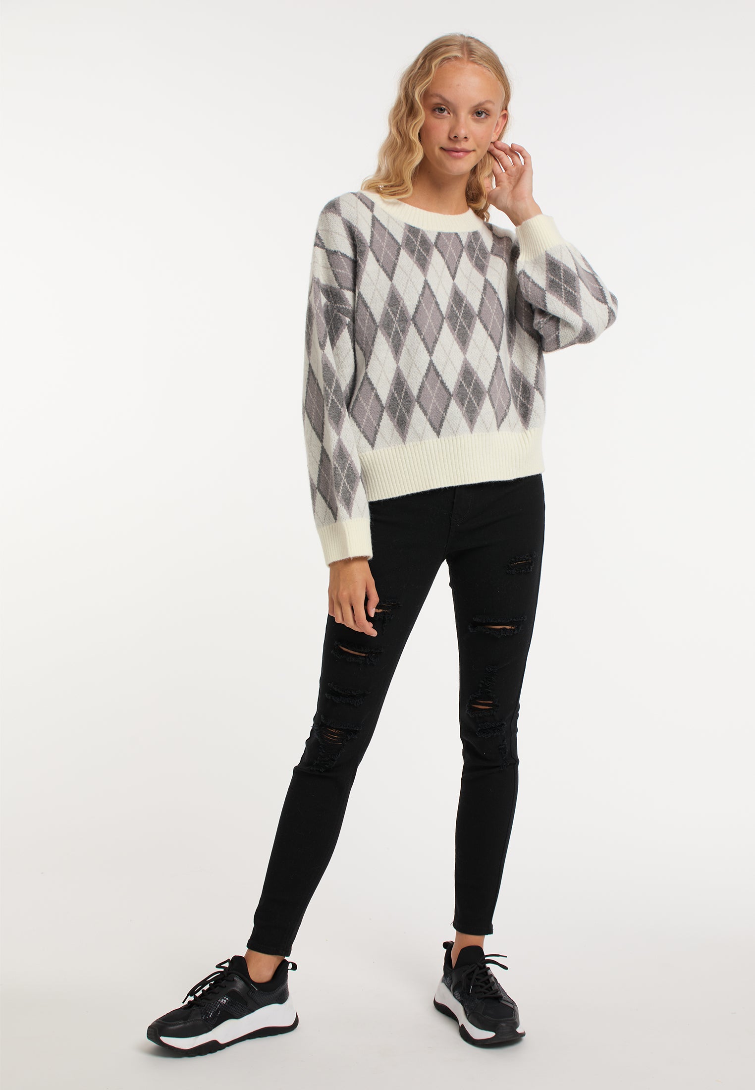 myMo Women's Knitted Sweater