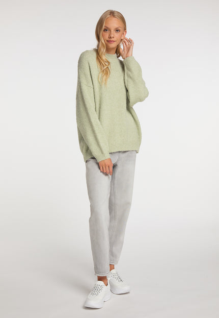 myMo Damen-Strickpullover