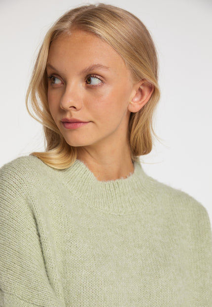 myMo Damen-Strickpullover