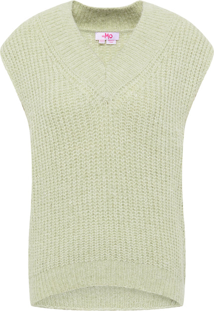 myMo Women's Knitted Sweater Vest