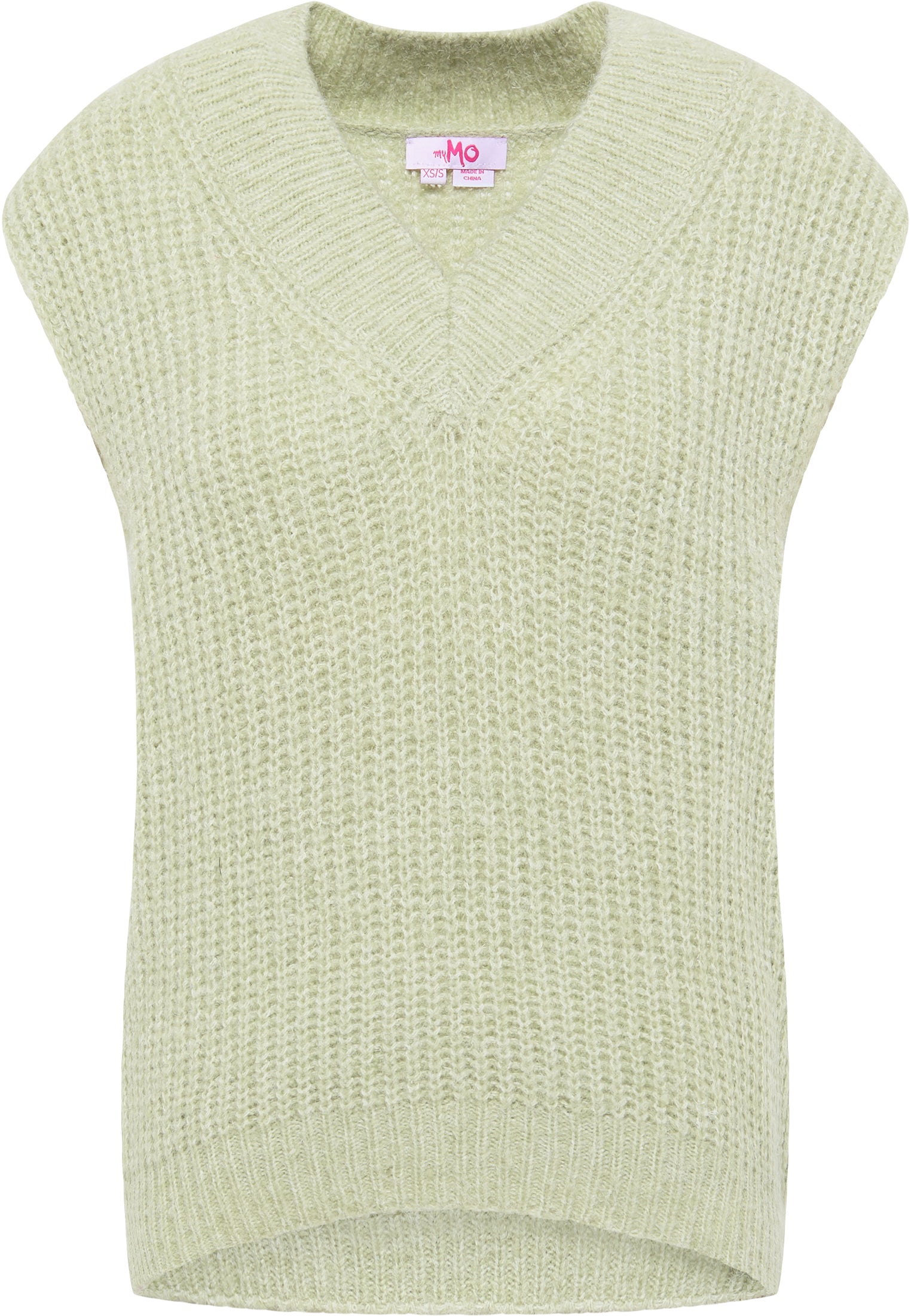 myMo Women's Knitted Sweater Vest