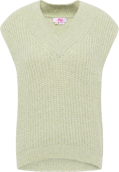 myMo Women's Knitted Sweater Vest