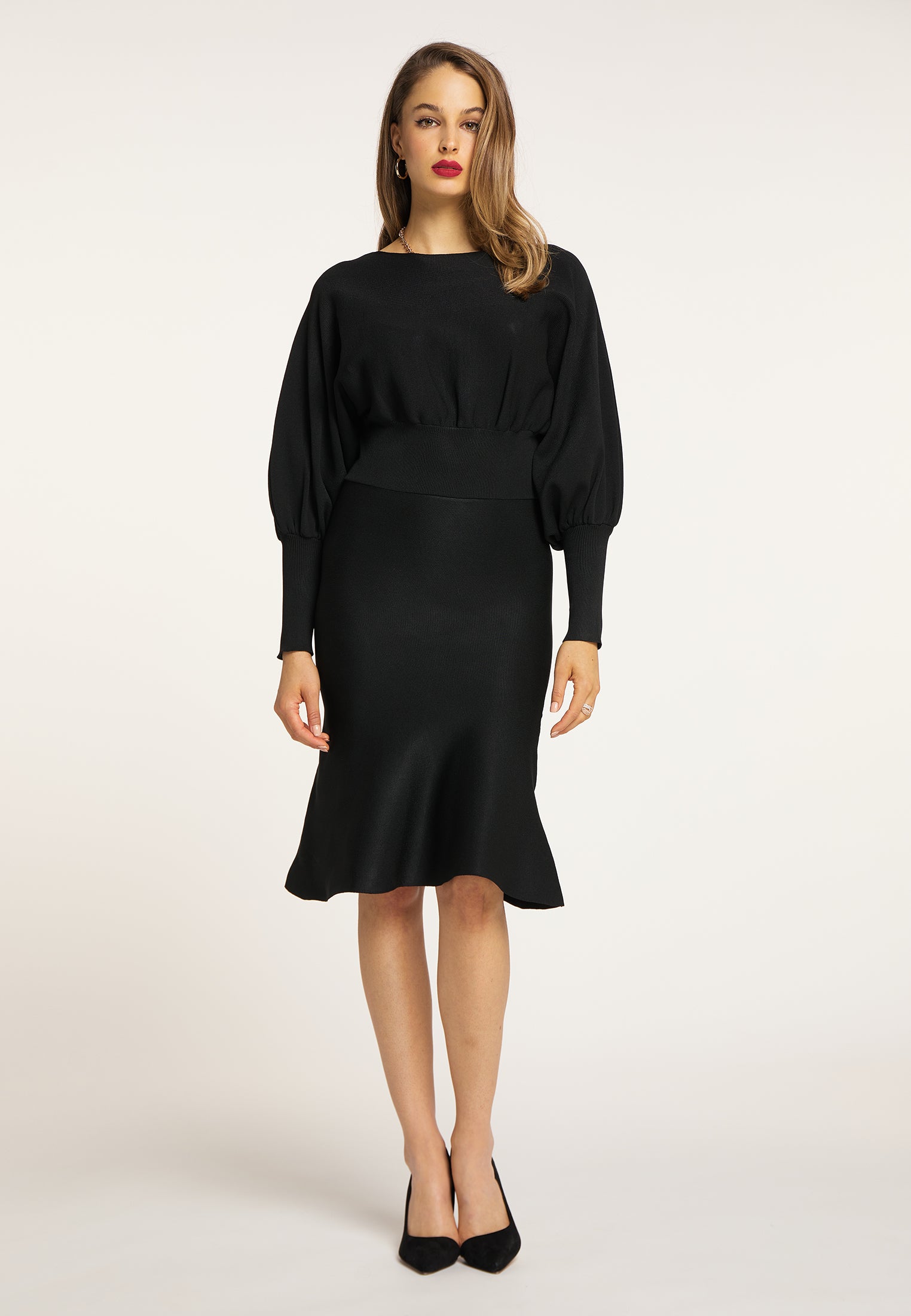 faina Kobiety sukienka dzianinowa Sukienka