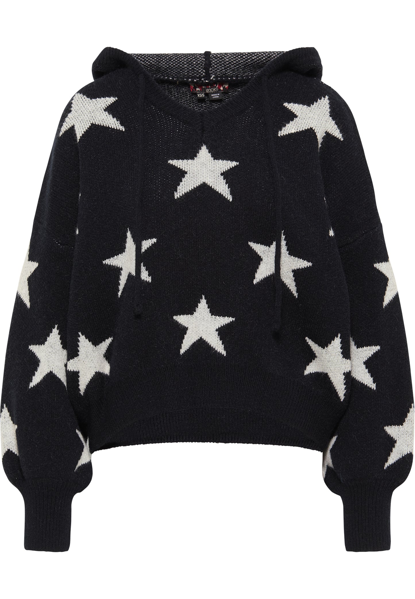 myMo ROCKS Women's Knitted Hoodie