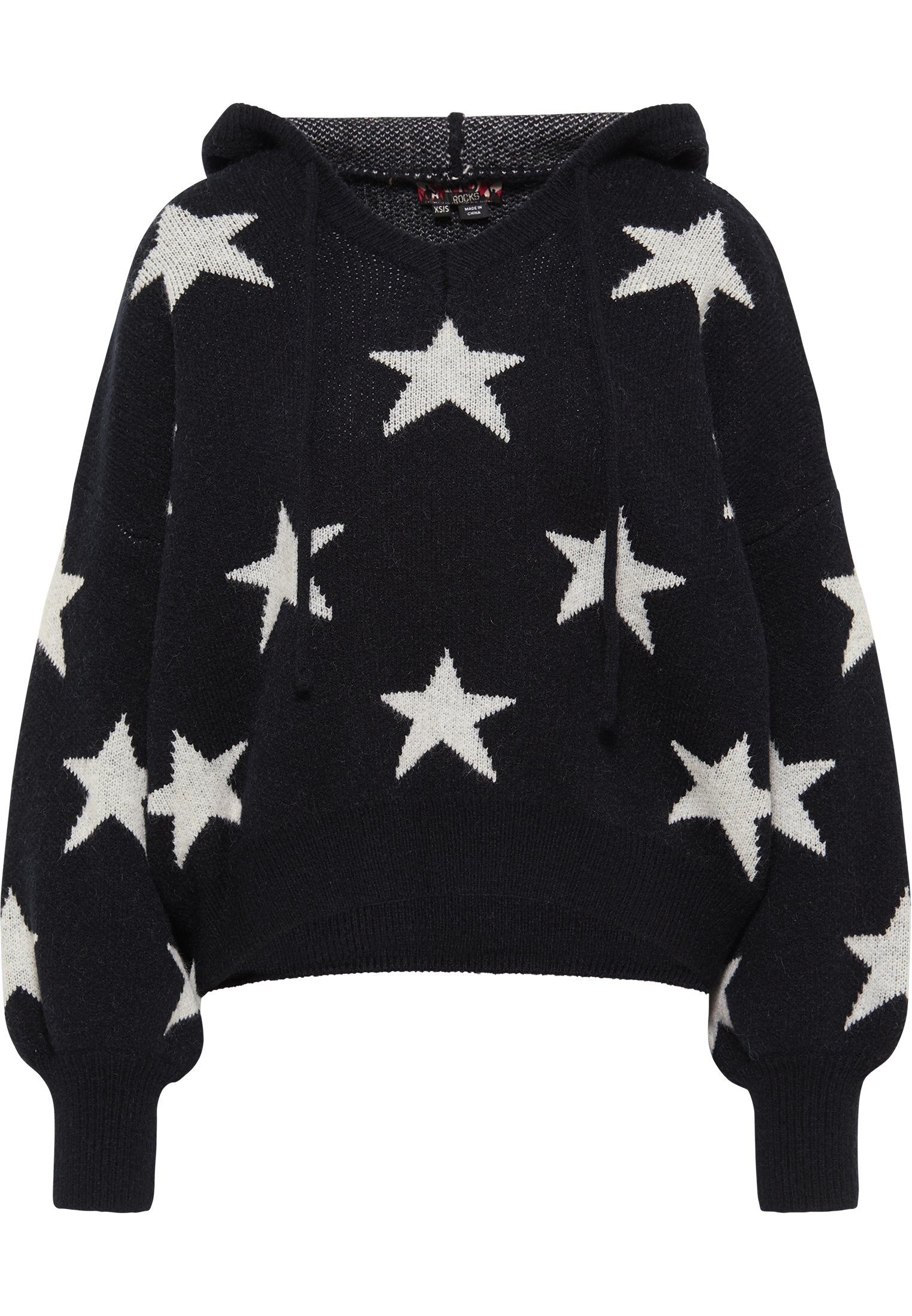 myMo ROCKS Women's Knitted Hoodie