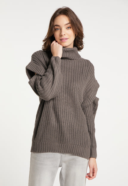 myMo Women's Turtleneck Sweater