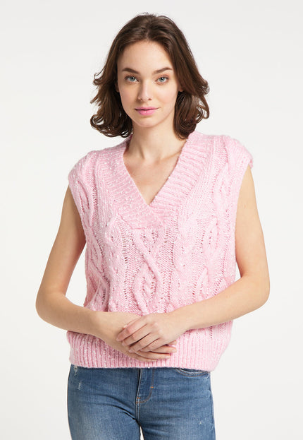 Mymo Women's Knitted Sweater Vest