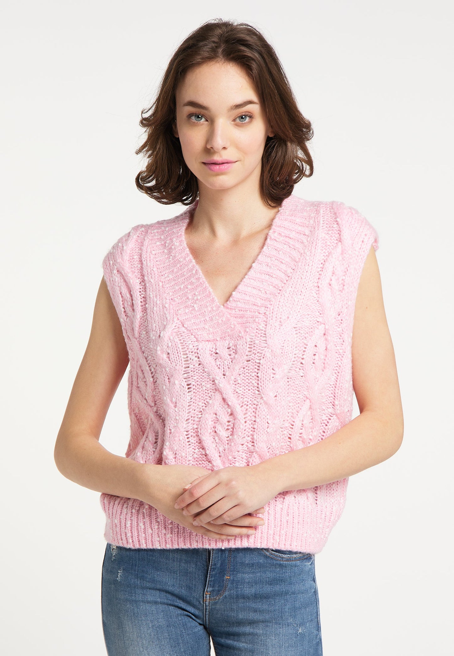 Mymo Women's Knitted Sweater Vest