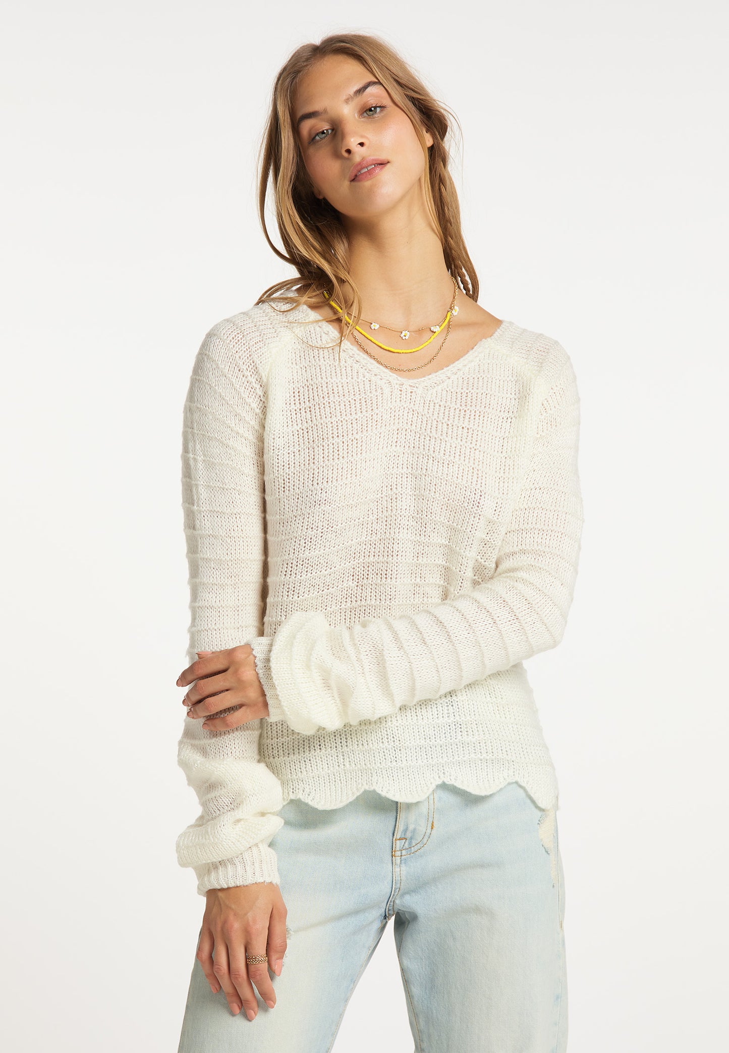 IZIA Women's Knitted Sweater