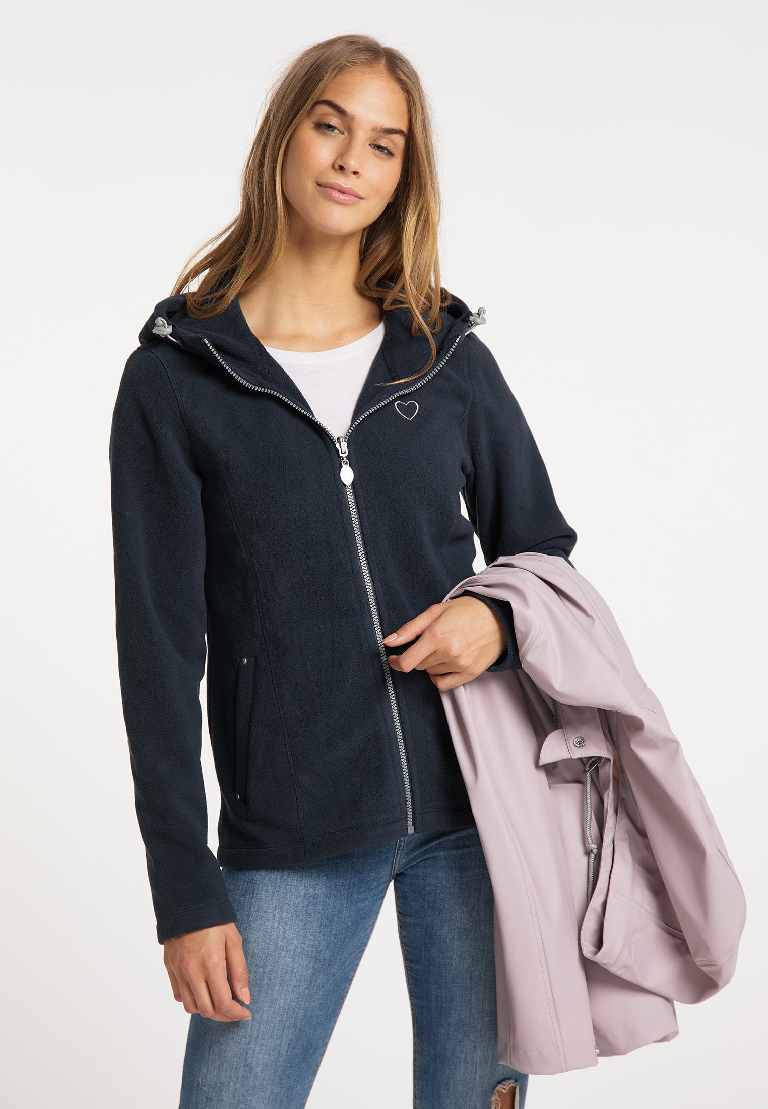 myMo Damen 3-in-1 Regenjacke