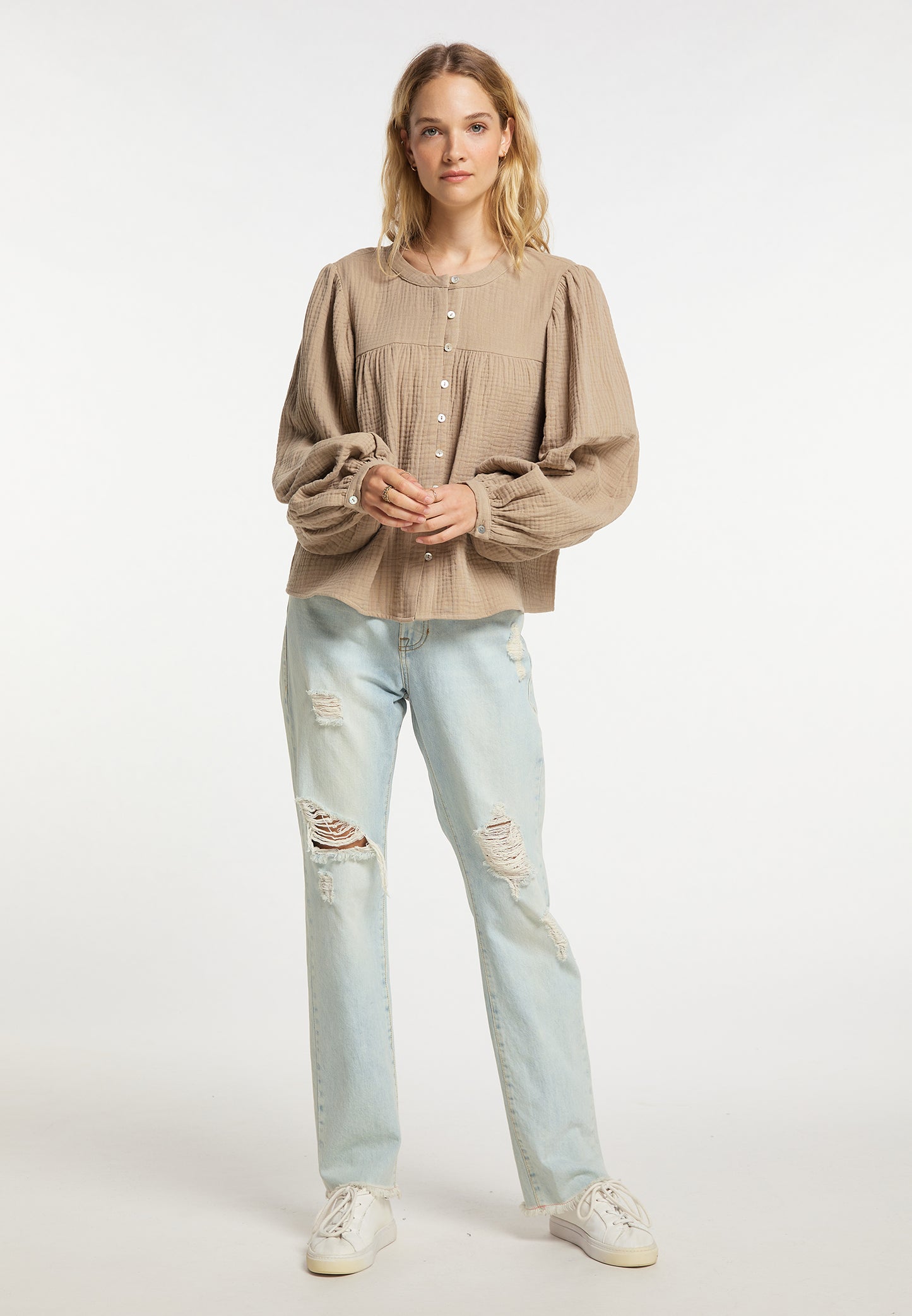 DreiMaster Vintage Damen-Bluse