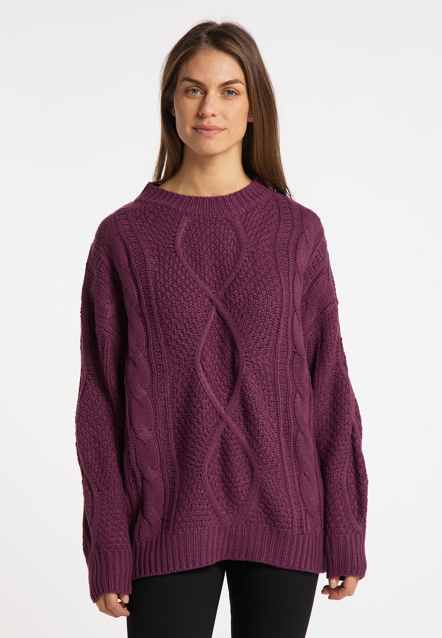 usha Women's Crew Neck Sweater