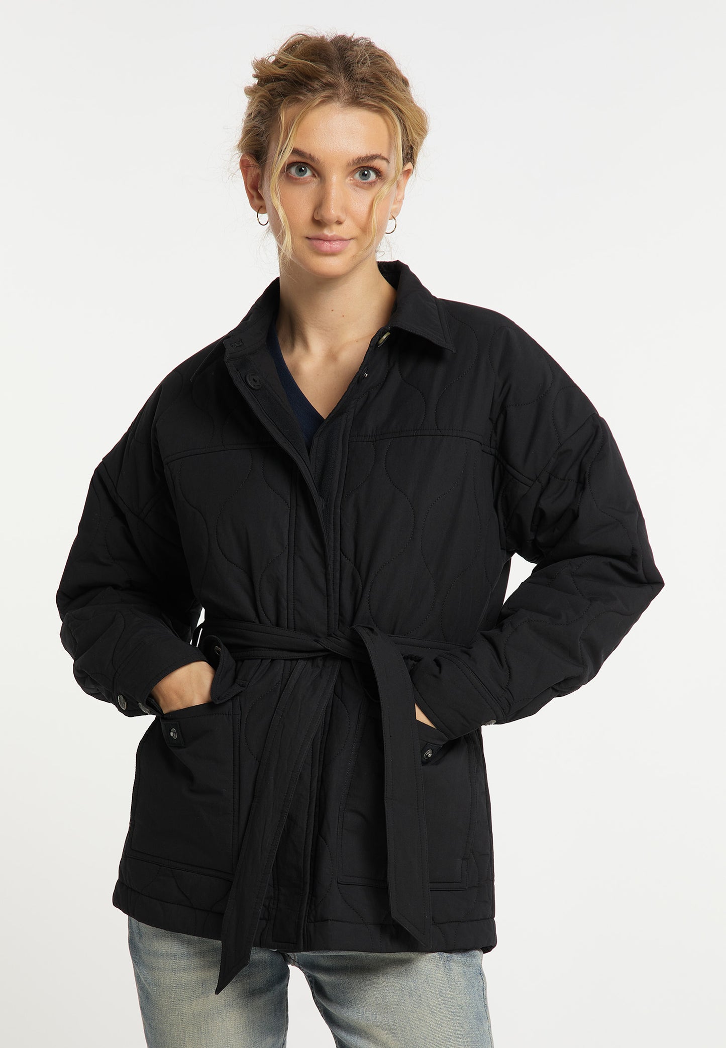 DreiMaster Vintage Damen Baumwoll-Übergangsjacke