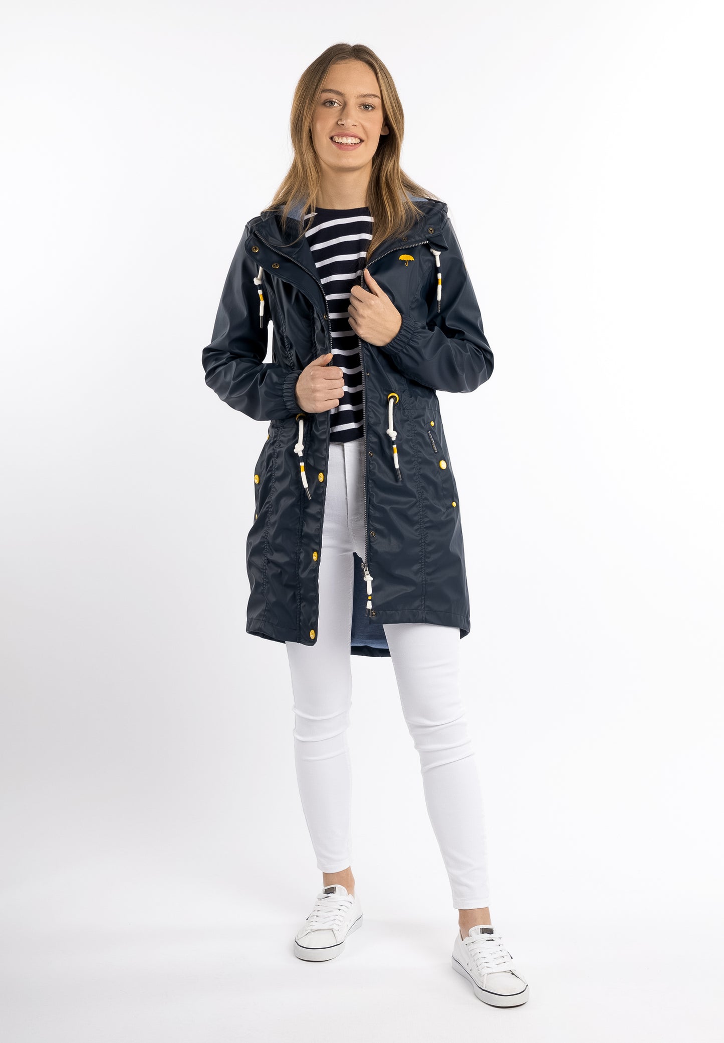 Schmuddelwedda Damen Regenmantel