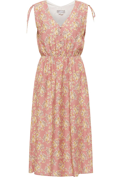 Usha Women's Dress With Floral Print