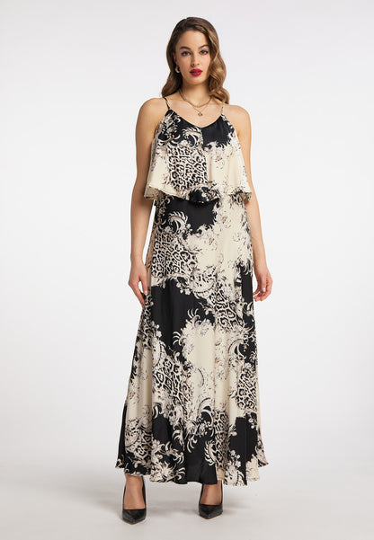 faina Women's Maxi Dress With All Over Print
