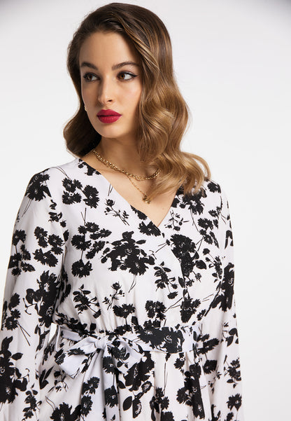 faina Women's Floral Print Midi Dress