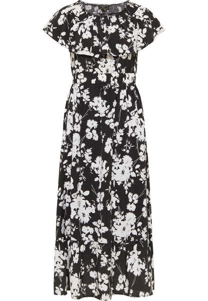 faina Women's Midi Dress With All Over Print