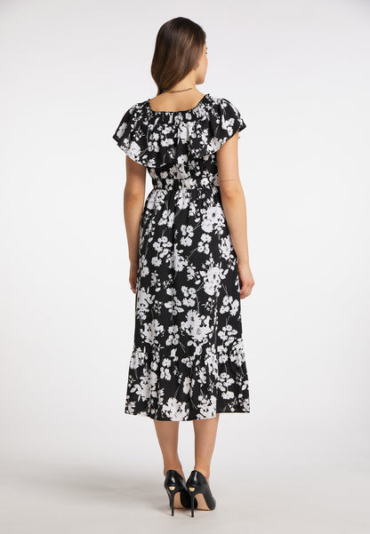 faina Women's Midi Dress With All Over Print