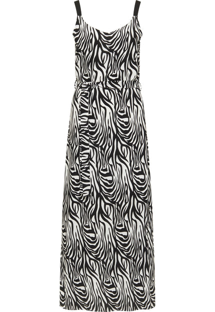 Faina Women's Zebra Print Maxi Dress